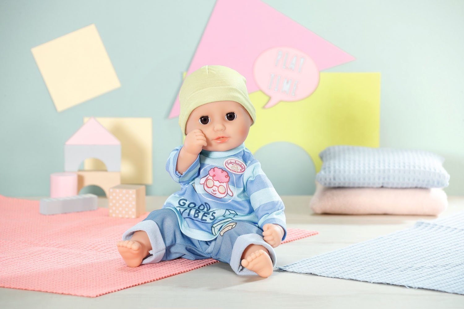 Baby Annabell Puppenkleidung Little cm, mit 36 & Hose, Shirt Kleiderbügel