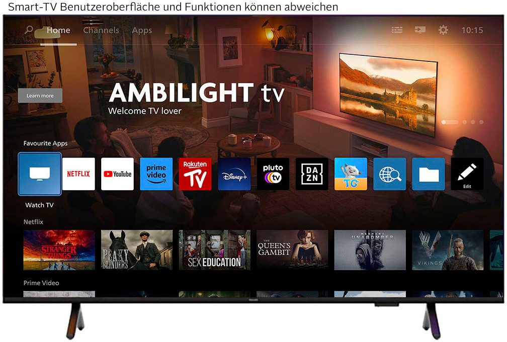 Philips 75PUS8500/12 LED-Fernseher (189 cm/75 Zoll, schwarz ! RABATT: 38.04%