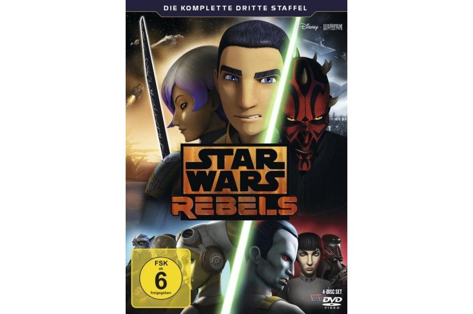 Leonine DVD STAR WARS Rebels - Die komplette 3. Staffel
