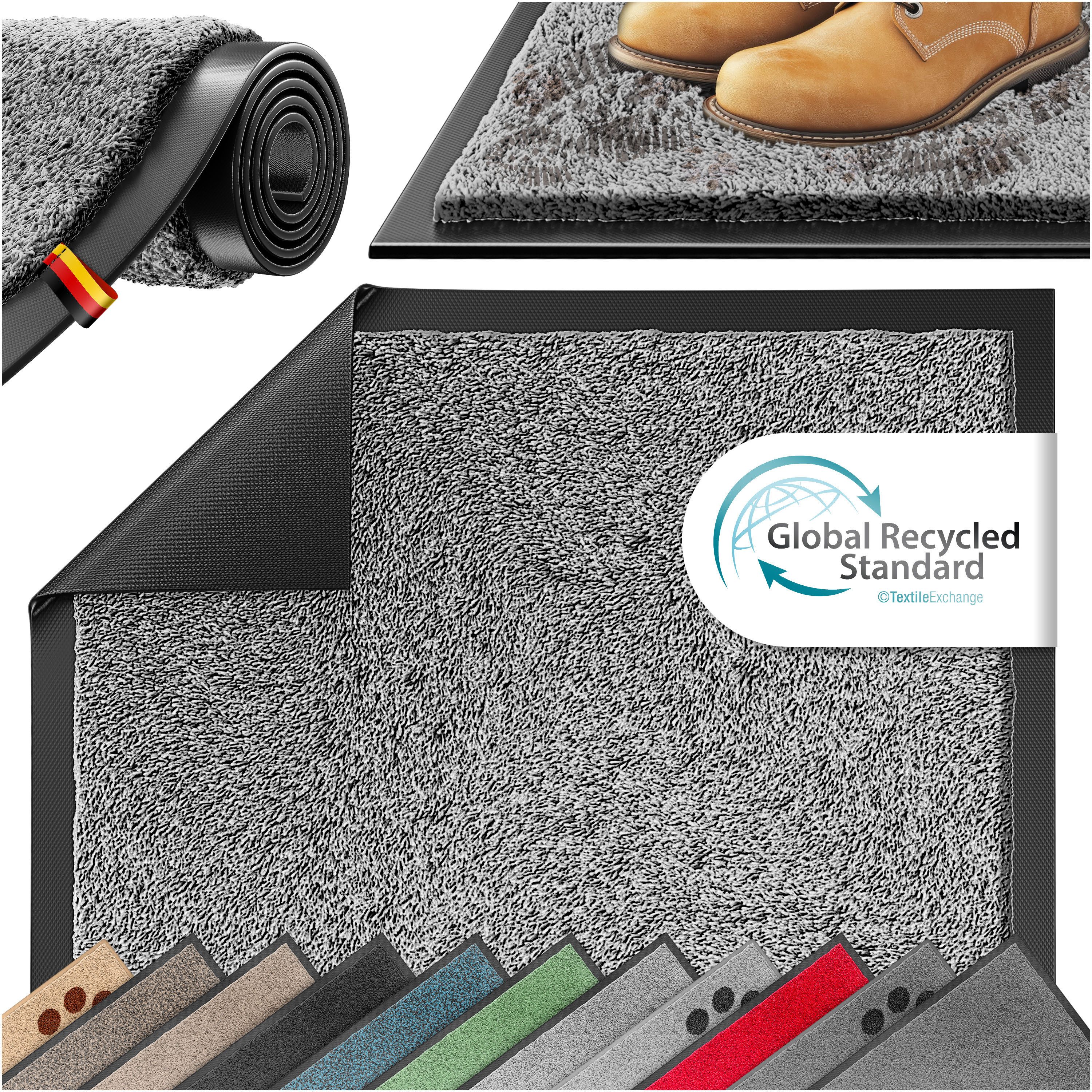 KESSER Fußmatte Schmutzfangmatte rutschfest für Innen- & Außenbereich, Höhe günstig online kaufen