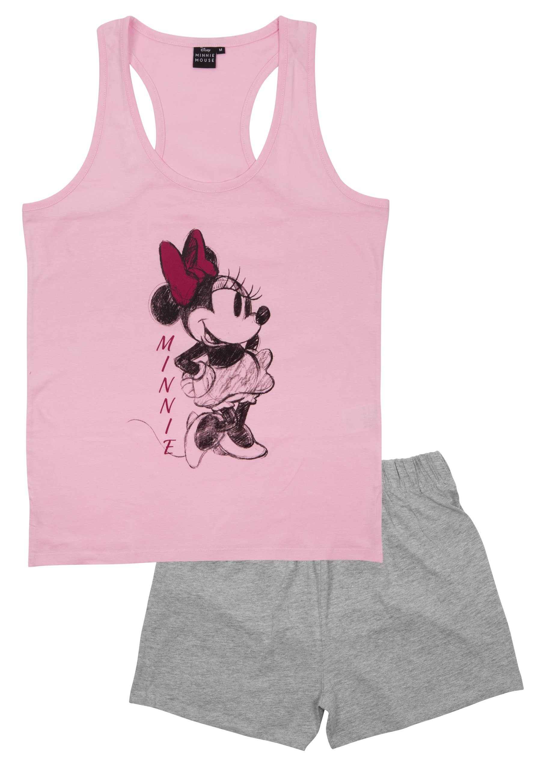 United Labels® Schlafanzug Disney - Minnie Mouse - retro, Set – Bild 2 von 5