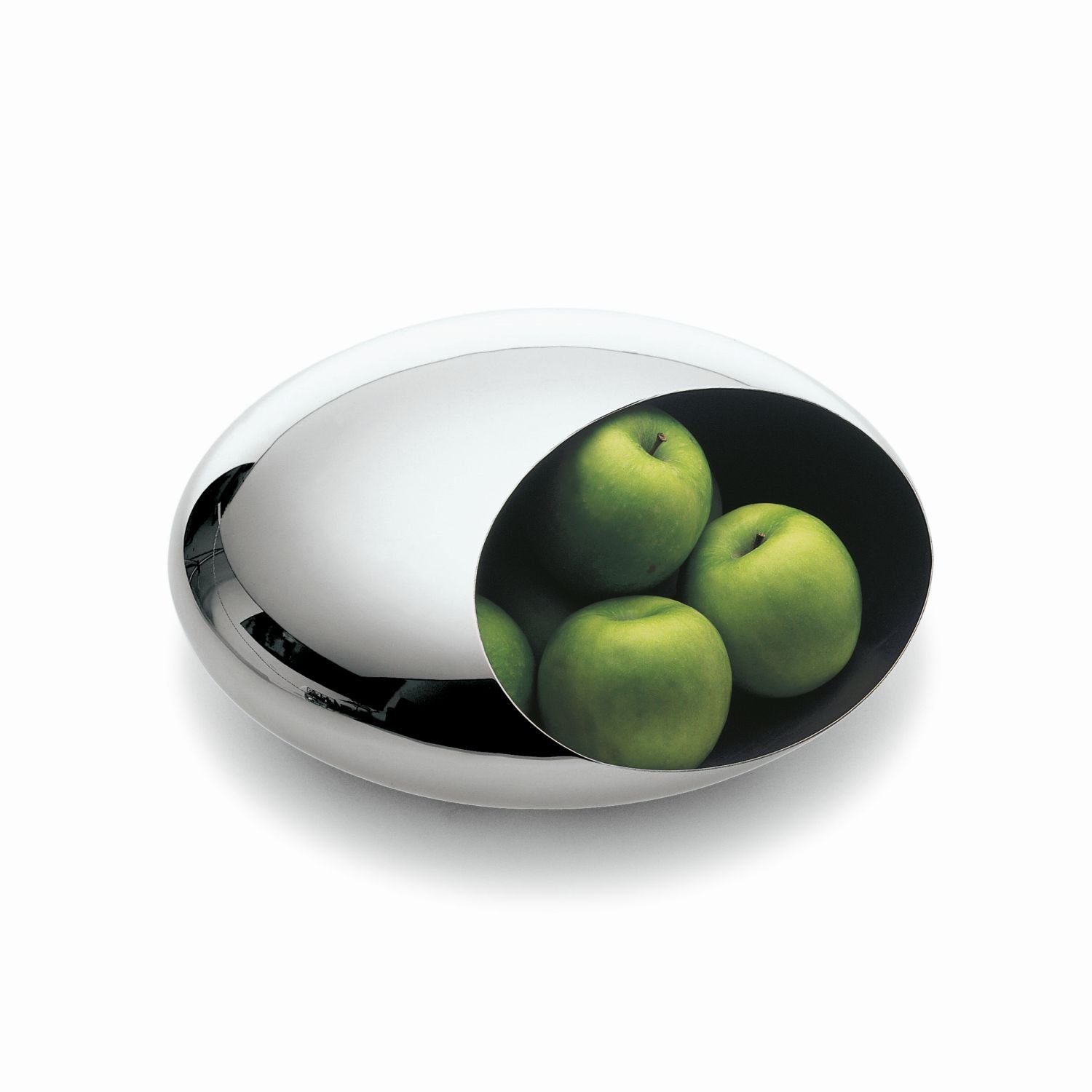 Philippi Design Schale Cocoon Fruchtschale, Edelstahl