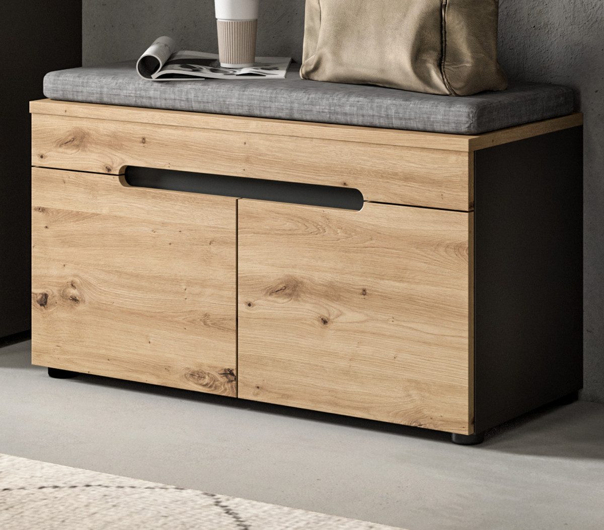 Inn.Furn Schuhbank Cooper (Garderobenbank in Artisan günstig online kaufen