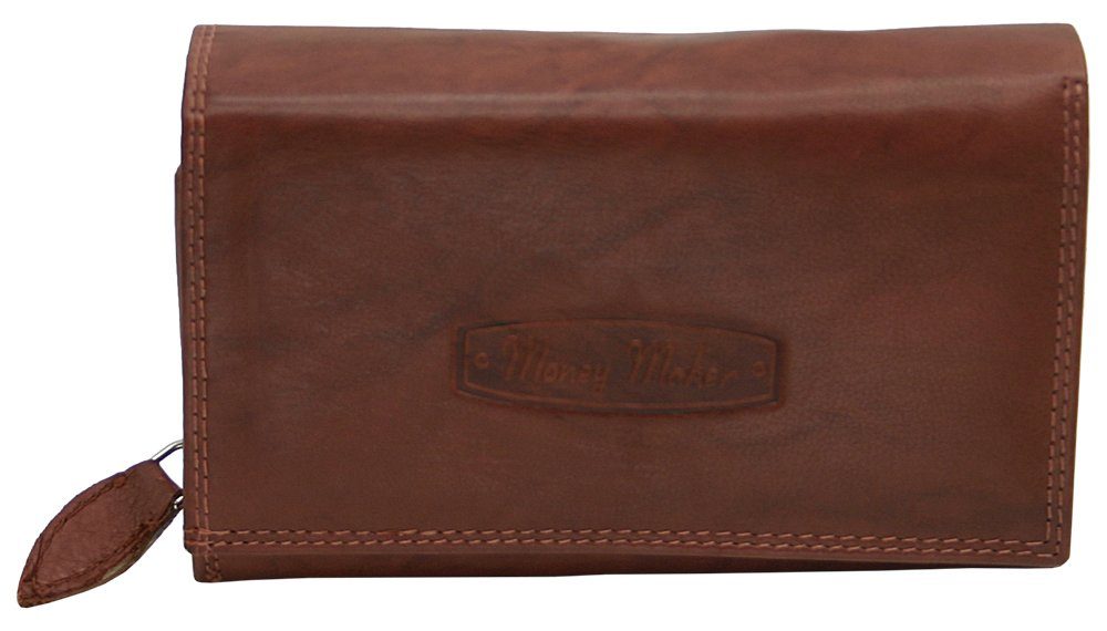 Money Maker Geldbörse Großes Damen Leder Portemonnaie mit RFID Schutz Geldb günstig online kaufen