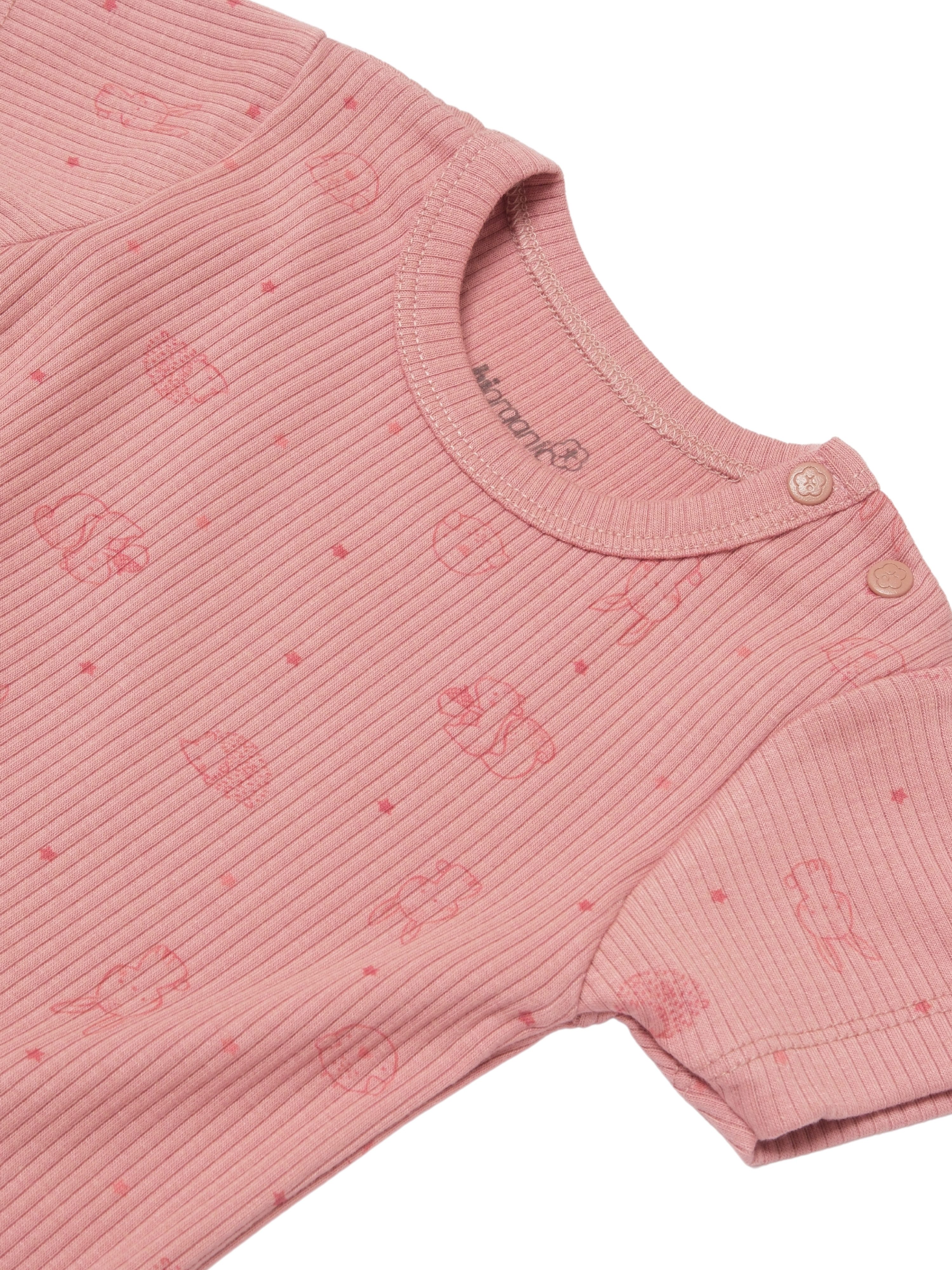 biorganic Kurzarmbody Baby Nature Relax Modal für Jungen und Mädchen Unisex Kurzarm (1-tlg) gerippte Textilstruktur (Ripp), Modal und Bio-Baumwolle, Größe 56 - 86