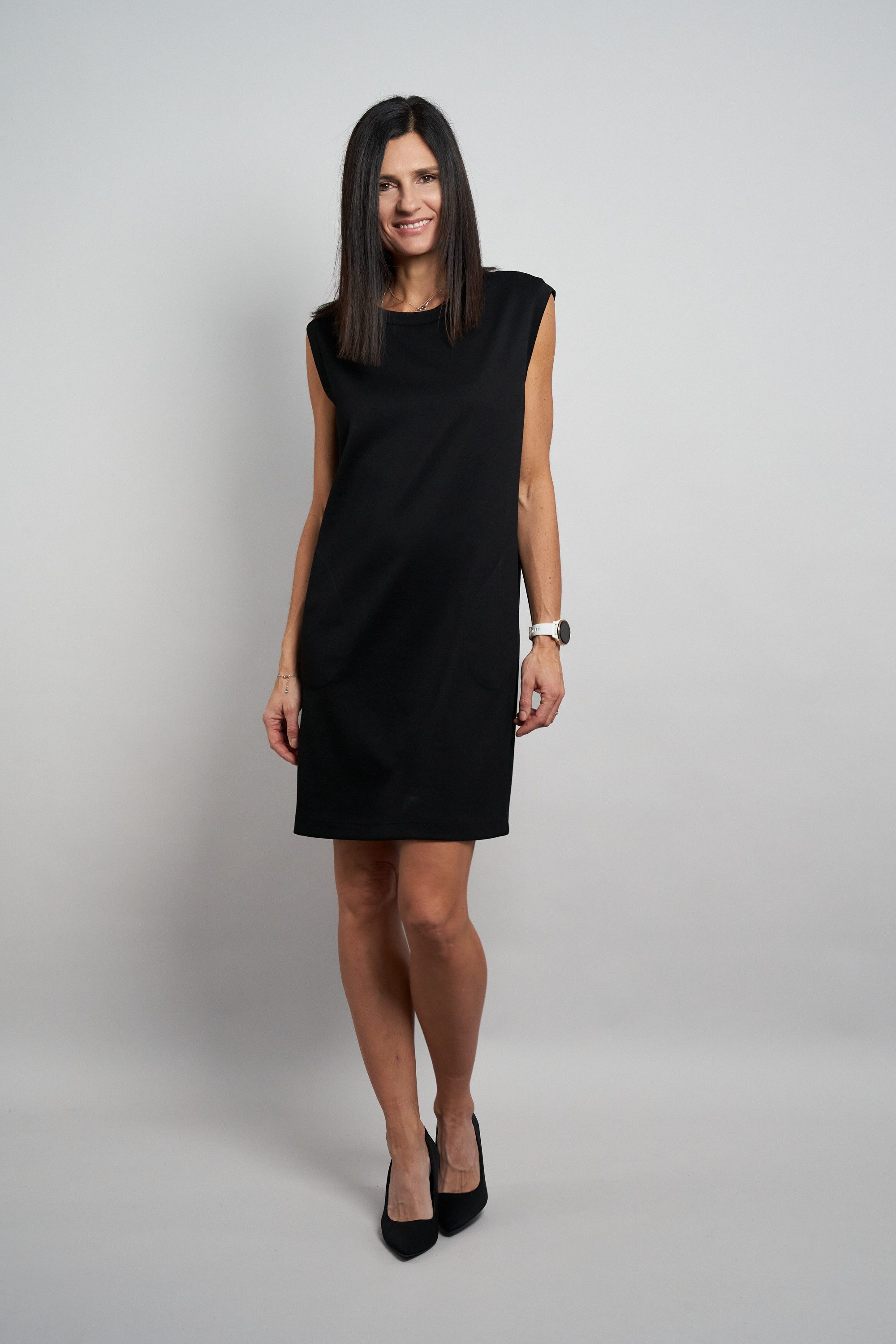 Seidel Moden Shirtkleid Otto exclusiv ohne Ärmel - MADE IN GERMANY