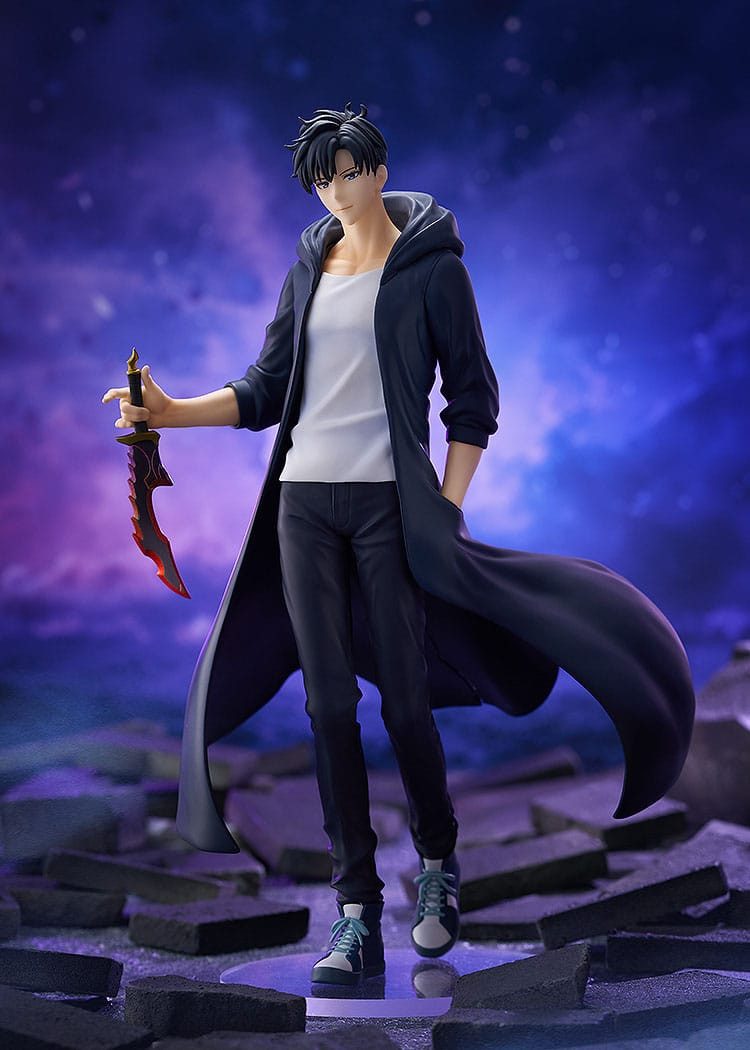 Good Smile Company Merchandise-Figur Solo Leveling Pop Up Parade PVC Statue Sung Jinwoo L Size 24 cm