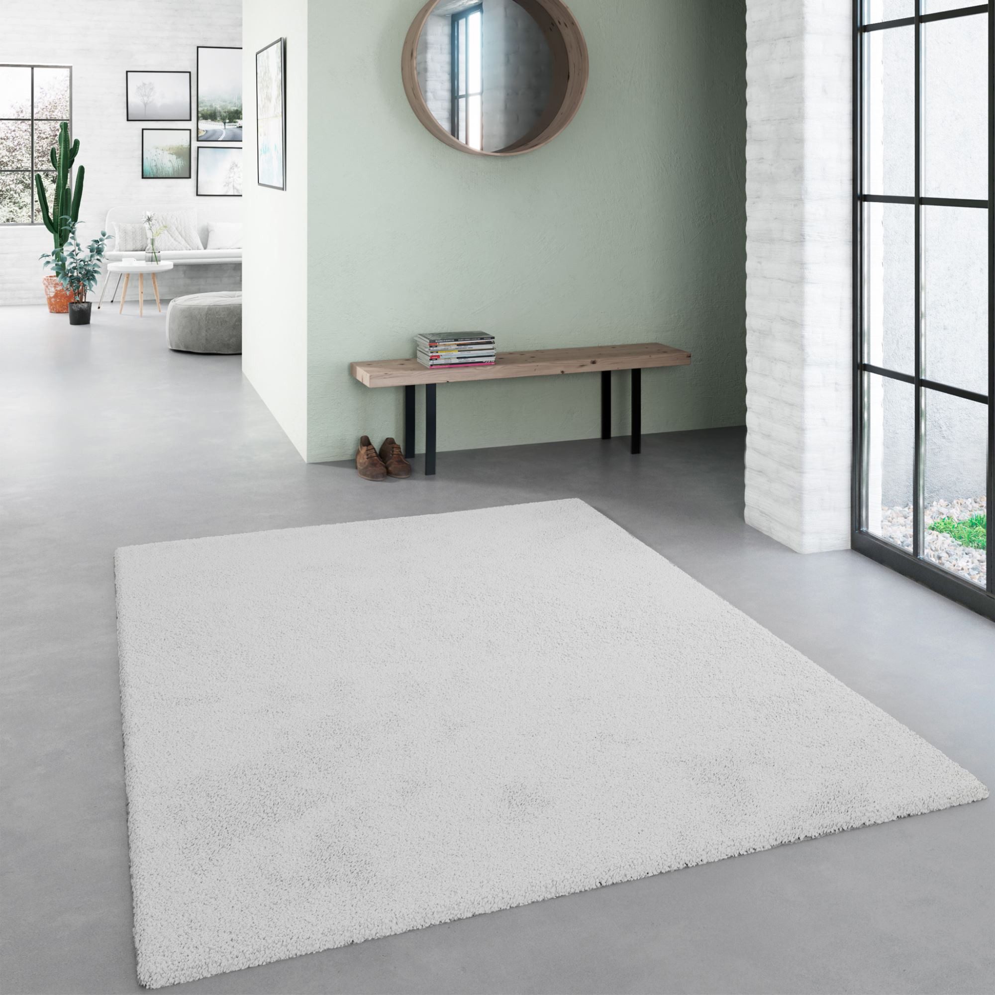 Steffensmeier Hochflor-Teppich Sevilla, Rechteckig günstig online kaufen
