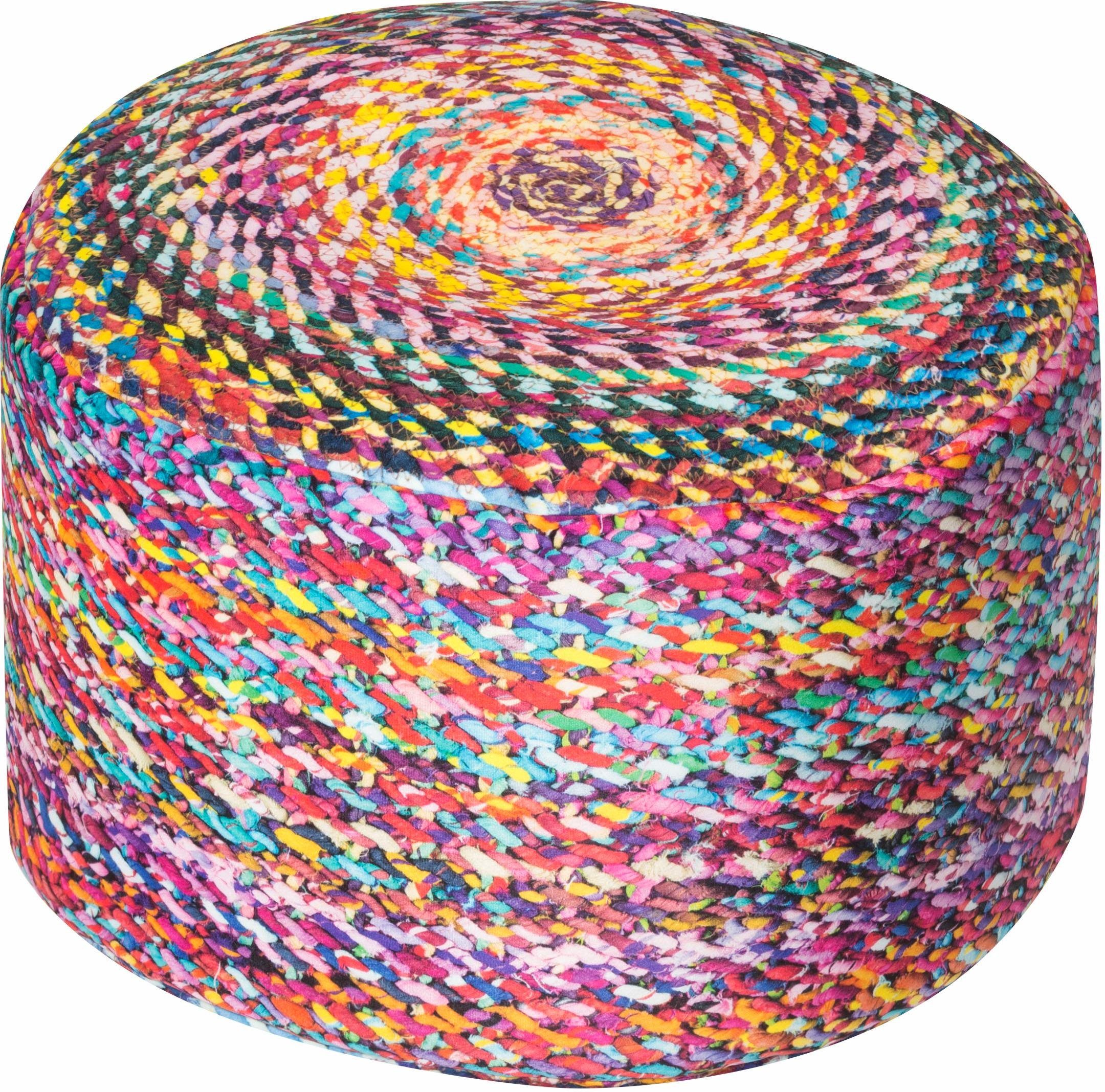 Sitzhocker DotCom KNOTTED