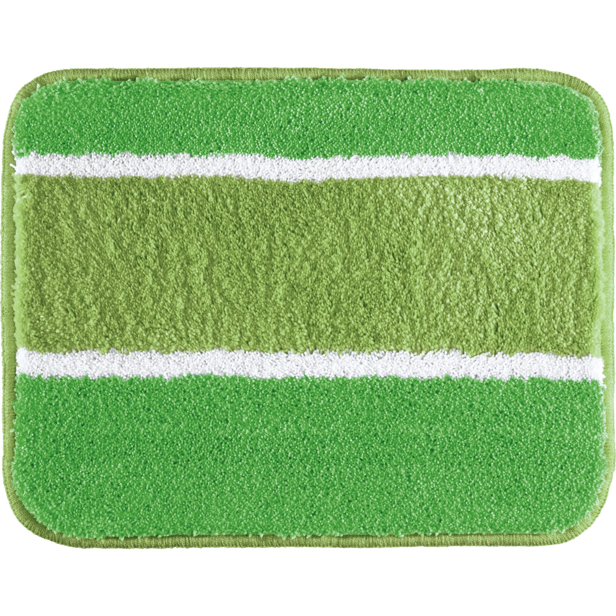 REDBEST Badematte Badematte + WC-Vorlage Set 2-teilig, Höhe 18 mm, eckig, S günstig online kaufen