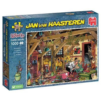 Jumbo Spiele Puzzle Jan van Haasteren Oldtimers - The Bachelor, 1000 Puzzleteile, Made in Europe