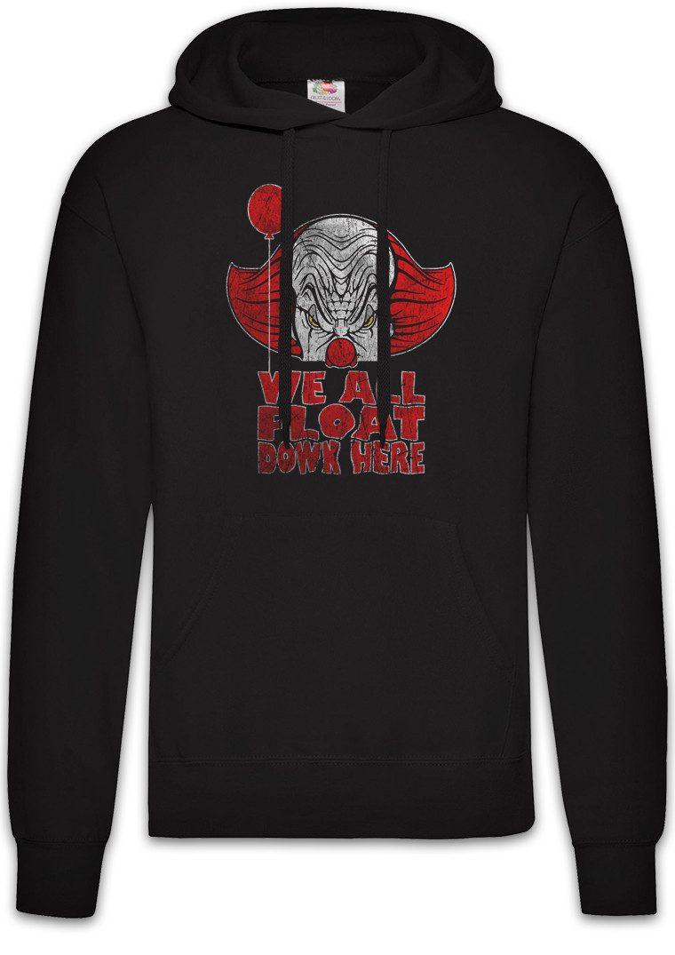 Hoodie We All Float Down Here Herren Hoodie Movie It Horror Clown Pennywise