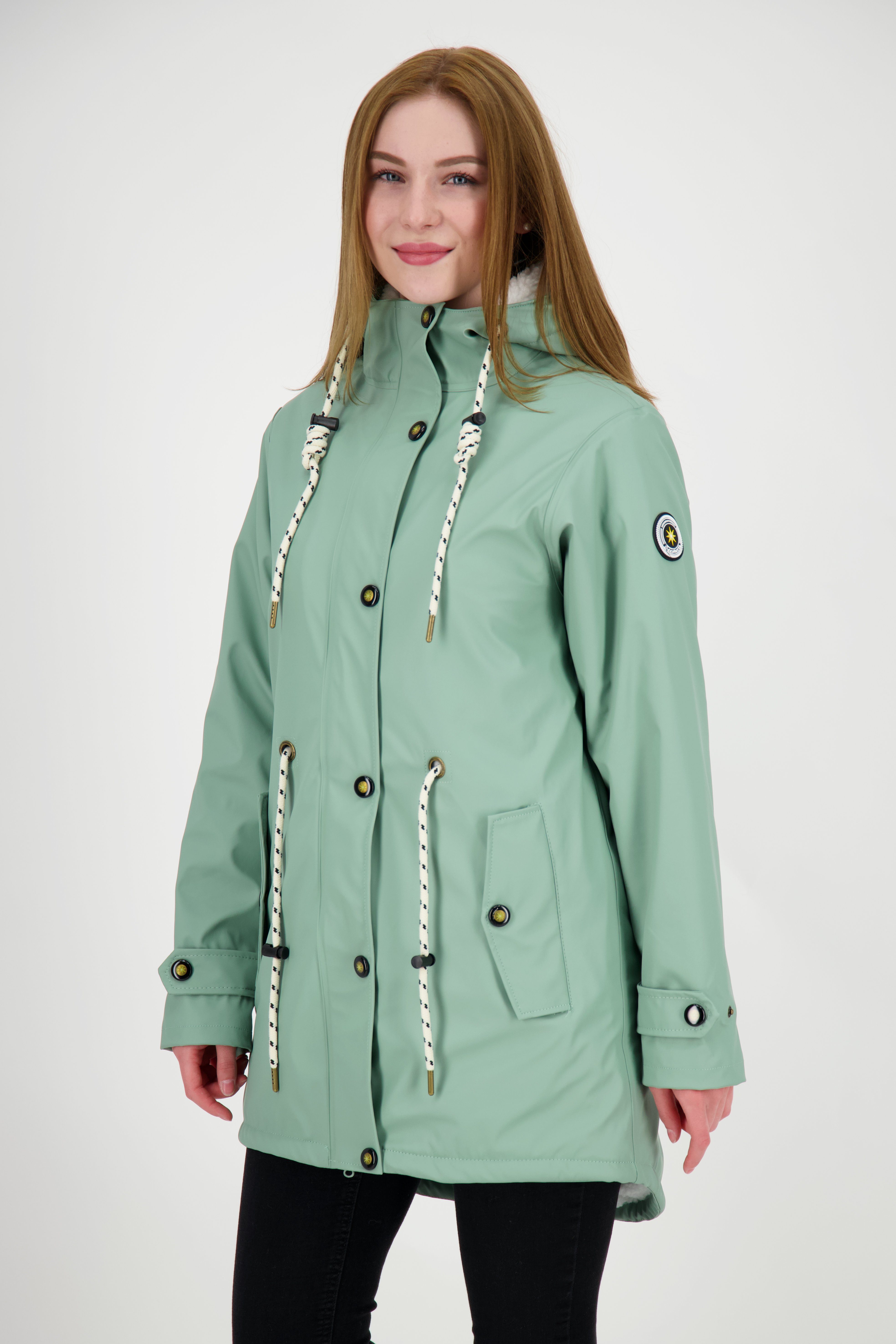 WOMEN auch & DEPROC Regenjacke Größen CS Longjacket in #ankergluttraum Regenjacke NEW Active erhältlich ANKERGLUT Großen