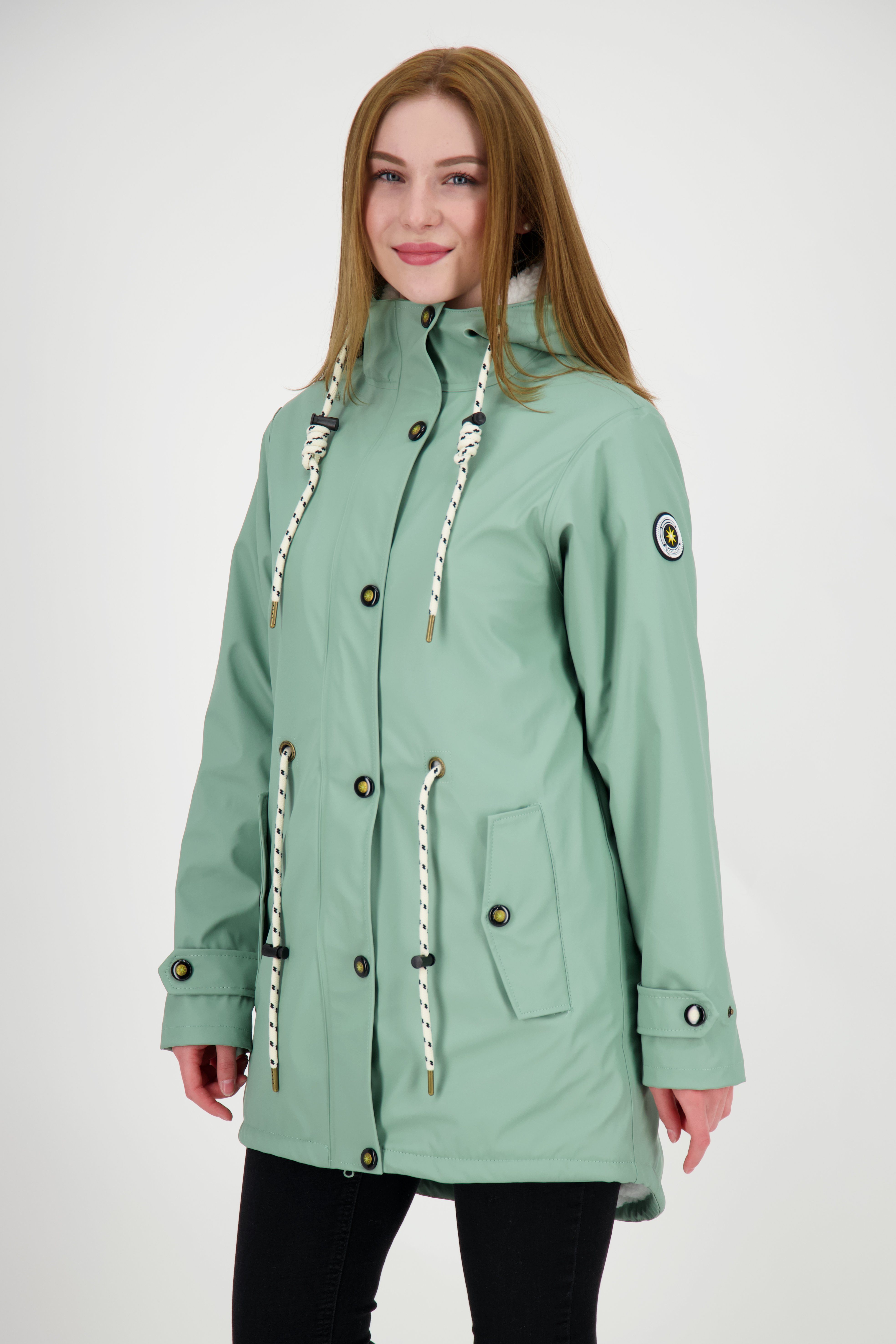 Größen Active in auch NEW Longjacket & Regenjacke #ankergluttraum CS ANKERGLUT Großen Regenjacke DEPROC WOMEN erhältlich