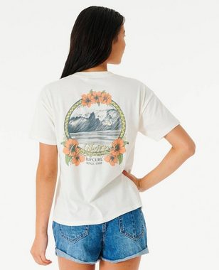 Rip Curl Print-Shirt Kurzärmliges Hula Surfer Relaxed T-Shirt