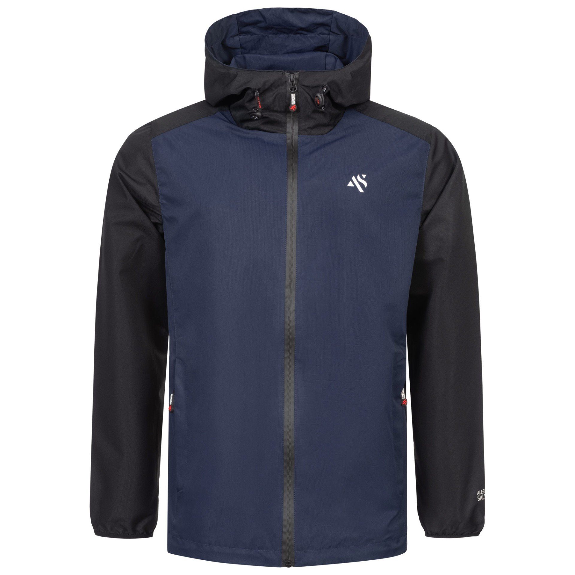 Alessandro Salvarini Regenjacke mit wasserdichtem Reißverschluss günstig online kaufen
