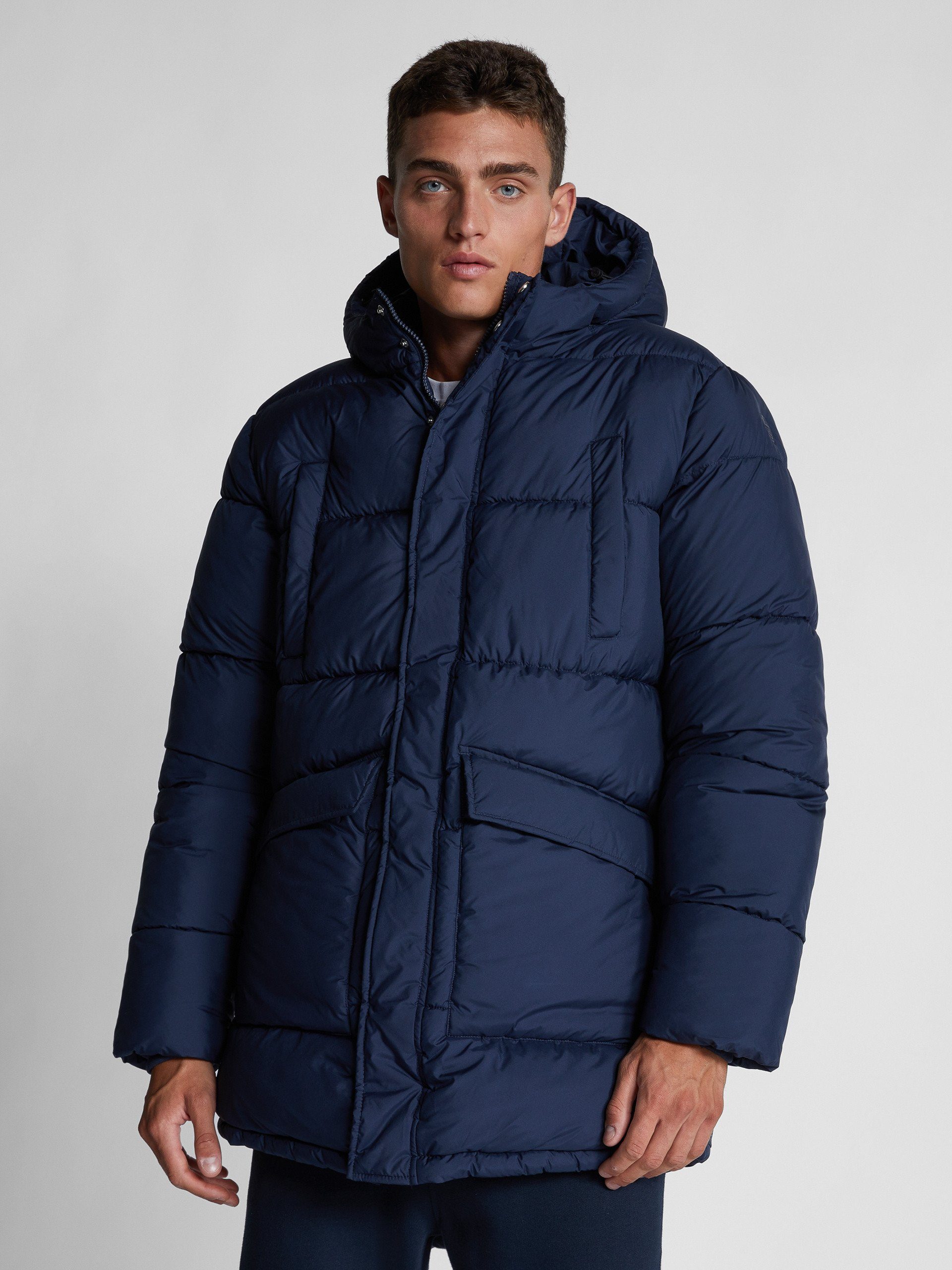 North BLUE Parka Pattentaschen NAVY Sails mit