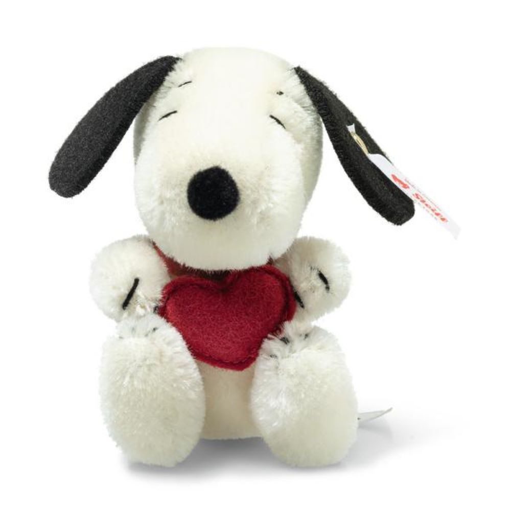 Steiff Dekofigur Steiff Snoopy Miniatur weiß 9 cm RMS 356230