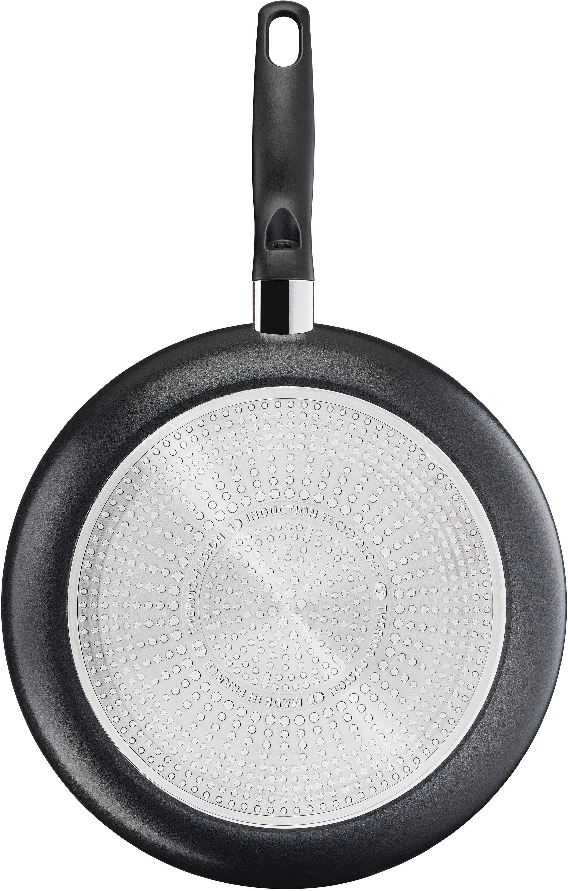 Tefal Bratpfanne Start'Easy, Aluminium (1-tlg), Thermo-Signal-Temperaturanzeiger, Induktion