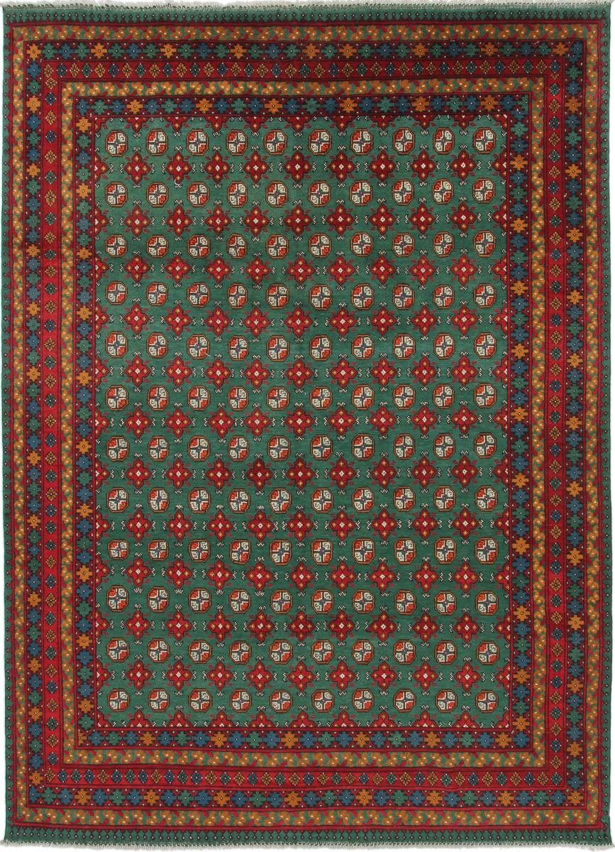 Orientteppich Afghan Akhche 256x354 Handgeknüpfter Orientteppich, Nain Trading, rechteckig, Höhe: 6 mm