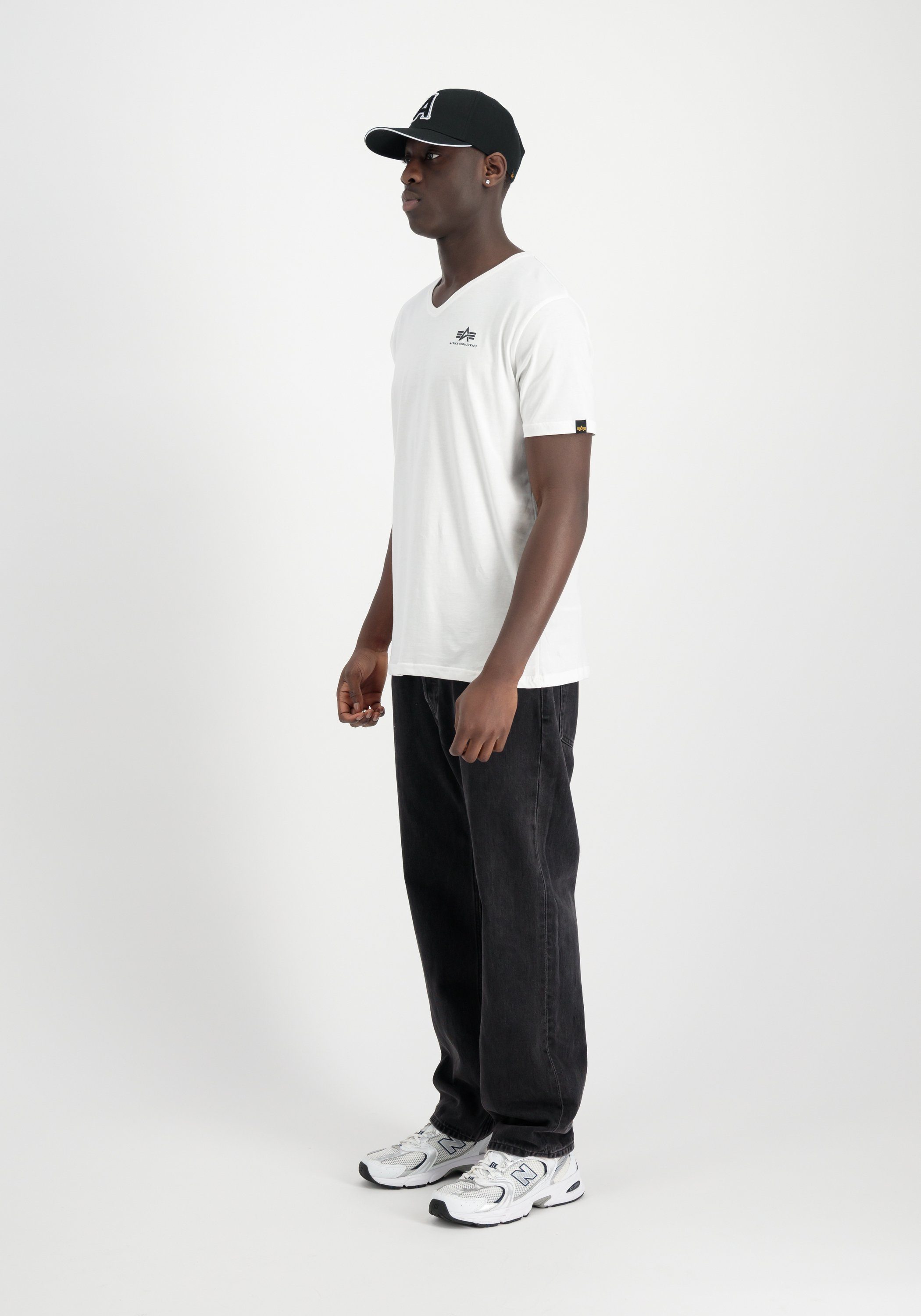 Alpha Industries T-Shirt Basic V-Neck T-Shirt SL