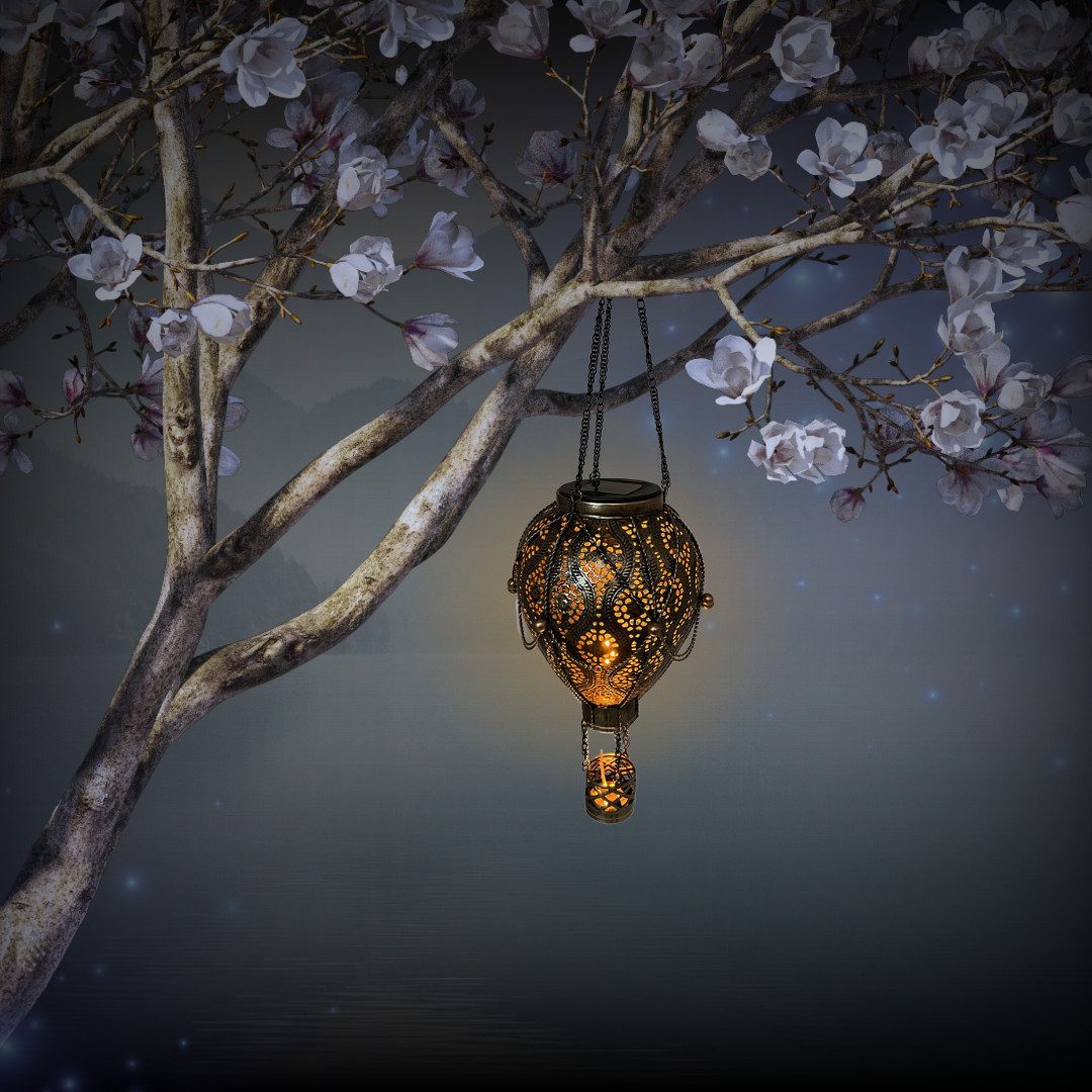 abc HOME LED Gartenleuchte Heißluftballon, LEDs, günstig online kaufen