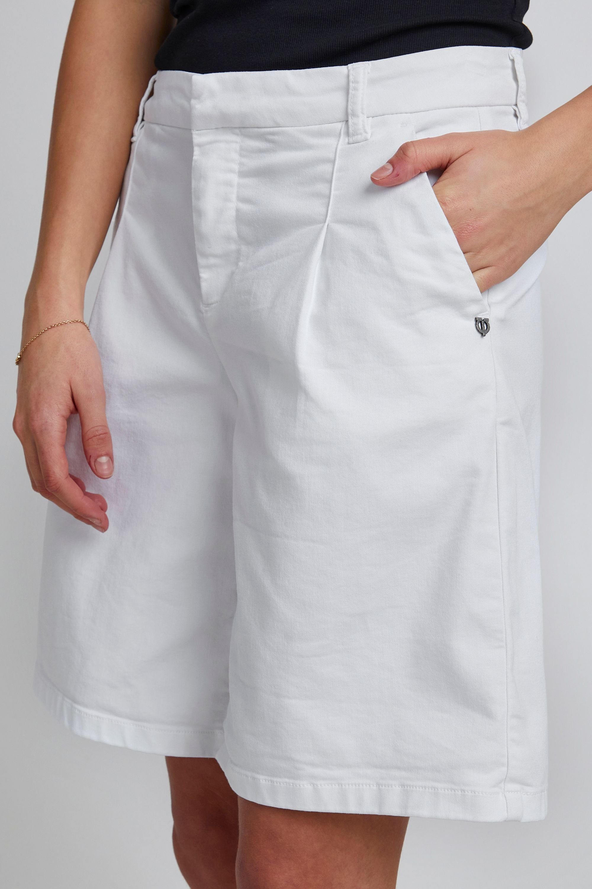 Shorts Bright Pulz White 50206530 PZROSITA (110601) Jeans -