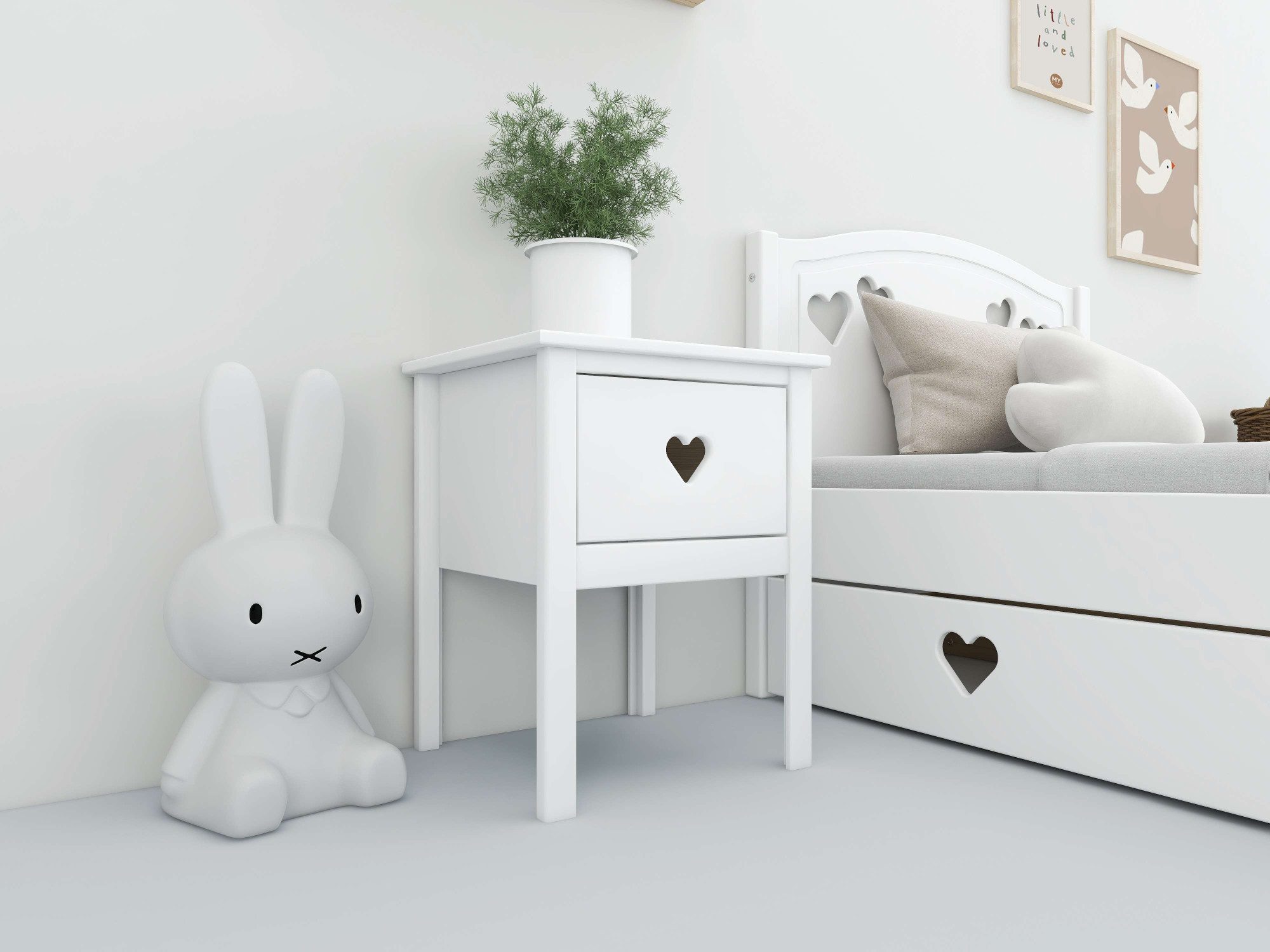 Lüttenhütt Nachttisch Beeke Nako, Nachtkommode, Nako, günstig online kaufen