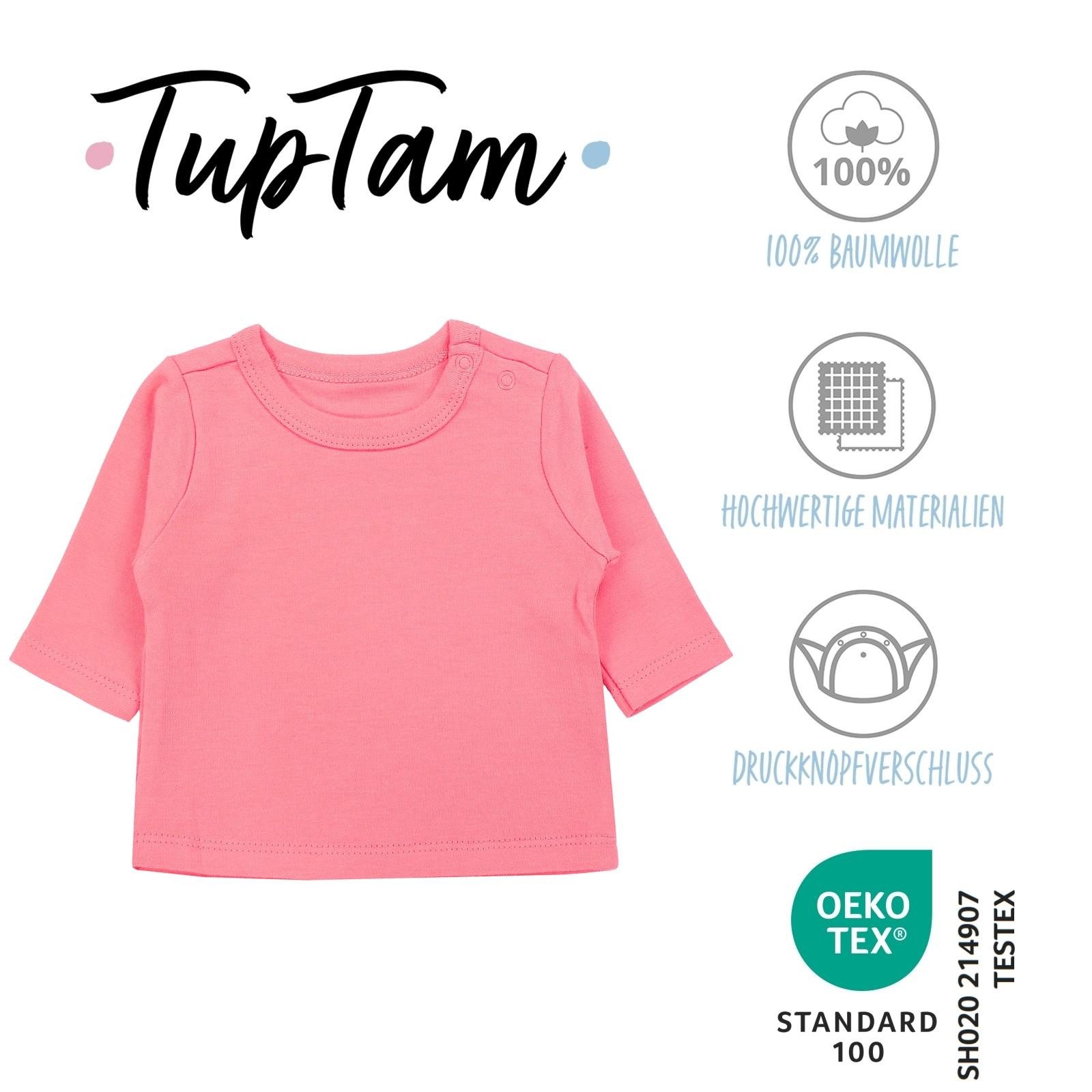 TupTam Langarmshirt TupTam Baby Mädchen Langarmshirt 5er Set – Bild 2 von 5