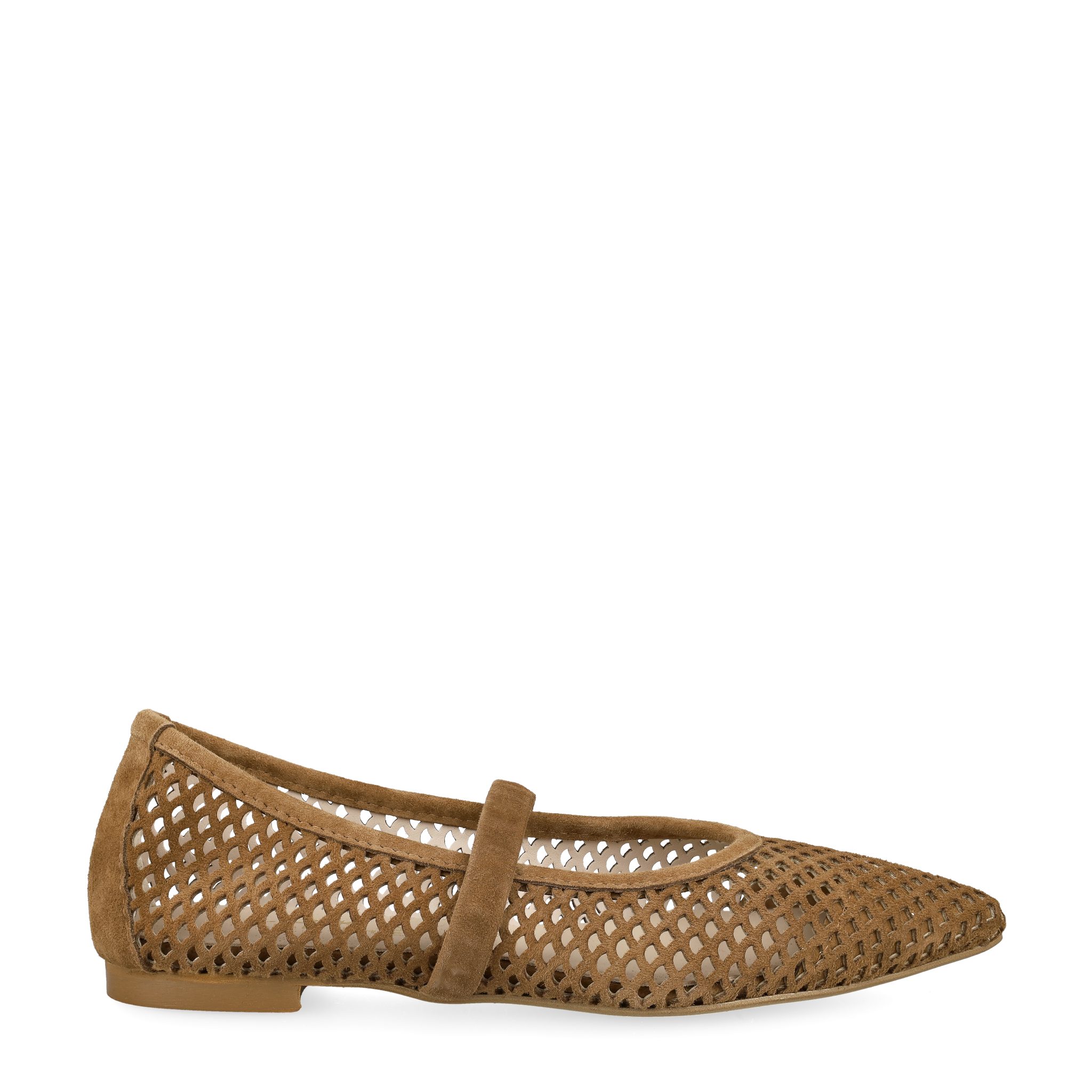 Lüke Schuhe JENNIFER LEGNO, Ballerina, Braun, Damen Ballerina