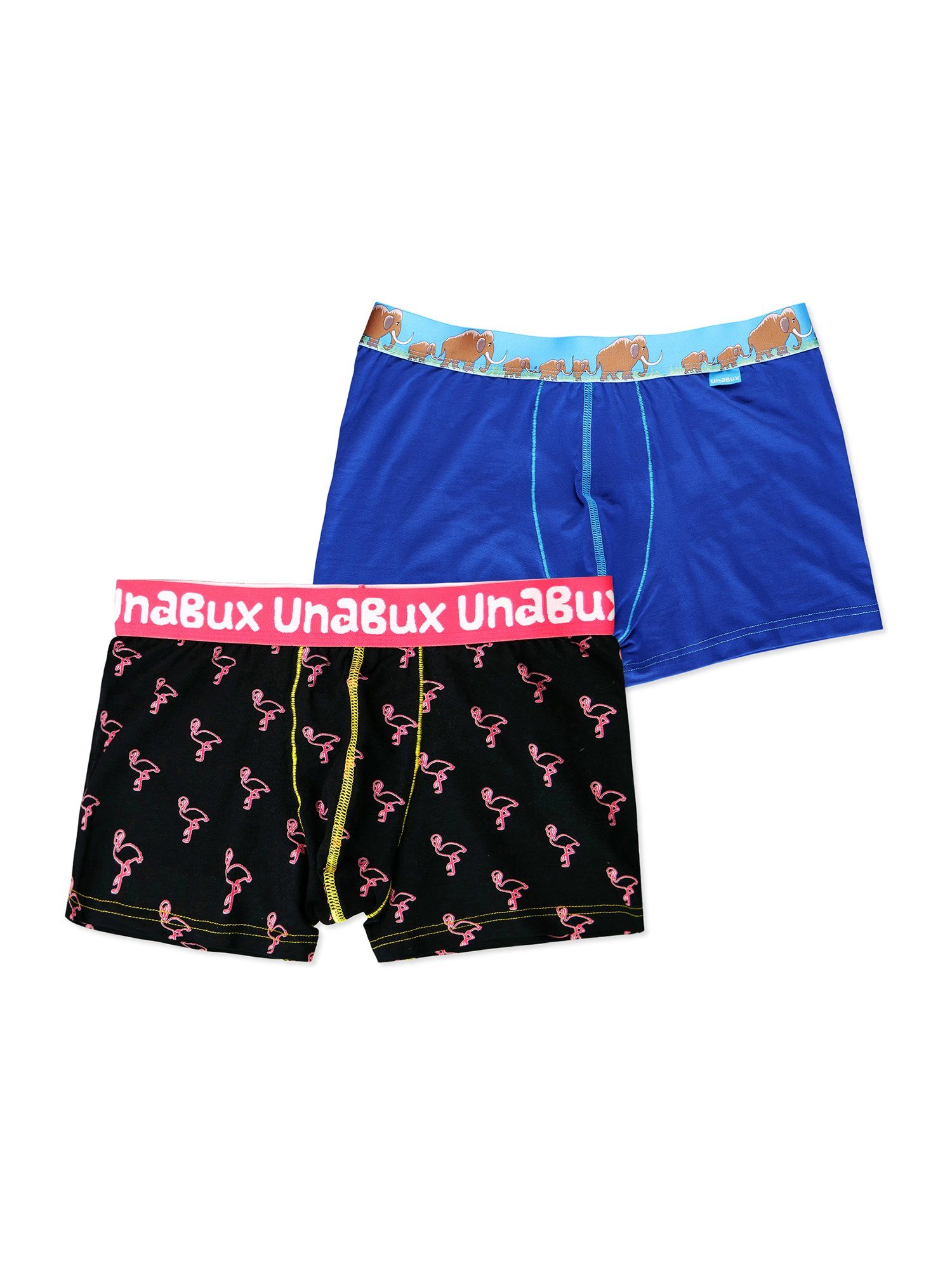 UnaBux Boxer Briefs JAMES FLAMINGO / FIVE FINGERS Doppelpack Boxershorts (2-St)