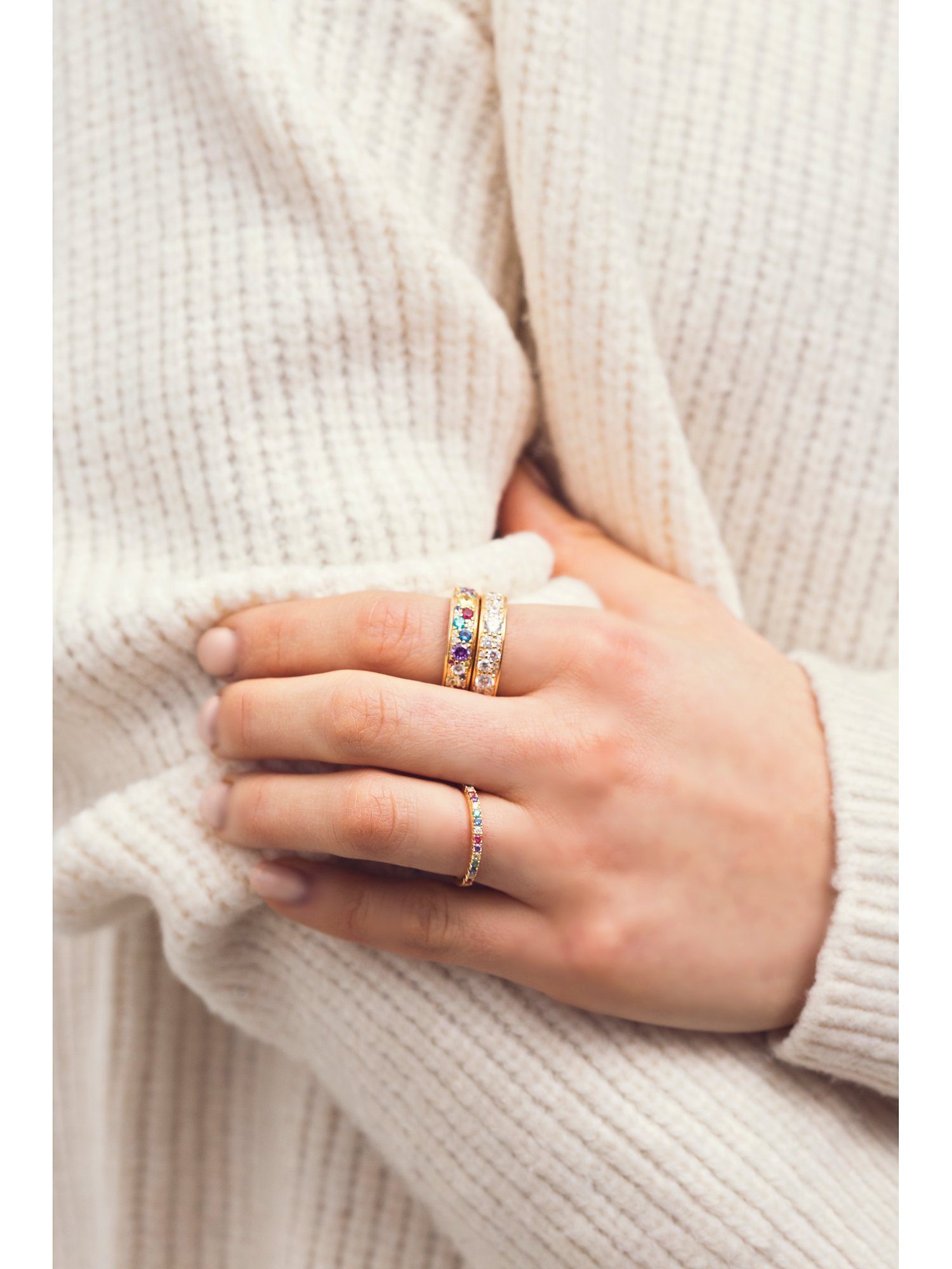 Sif Jakobs Jewellery Silberring, Zirkonia