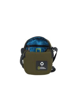 NATIONAL GEOGRAPHIC Schultertasche OCEAN, Hergestellt aus recycelten PET-Flaschen