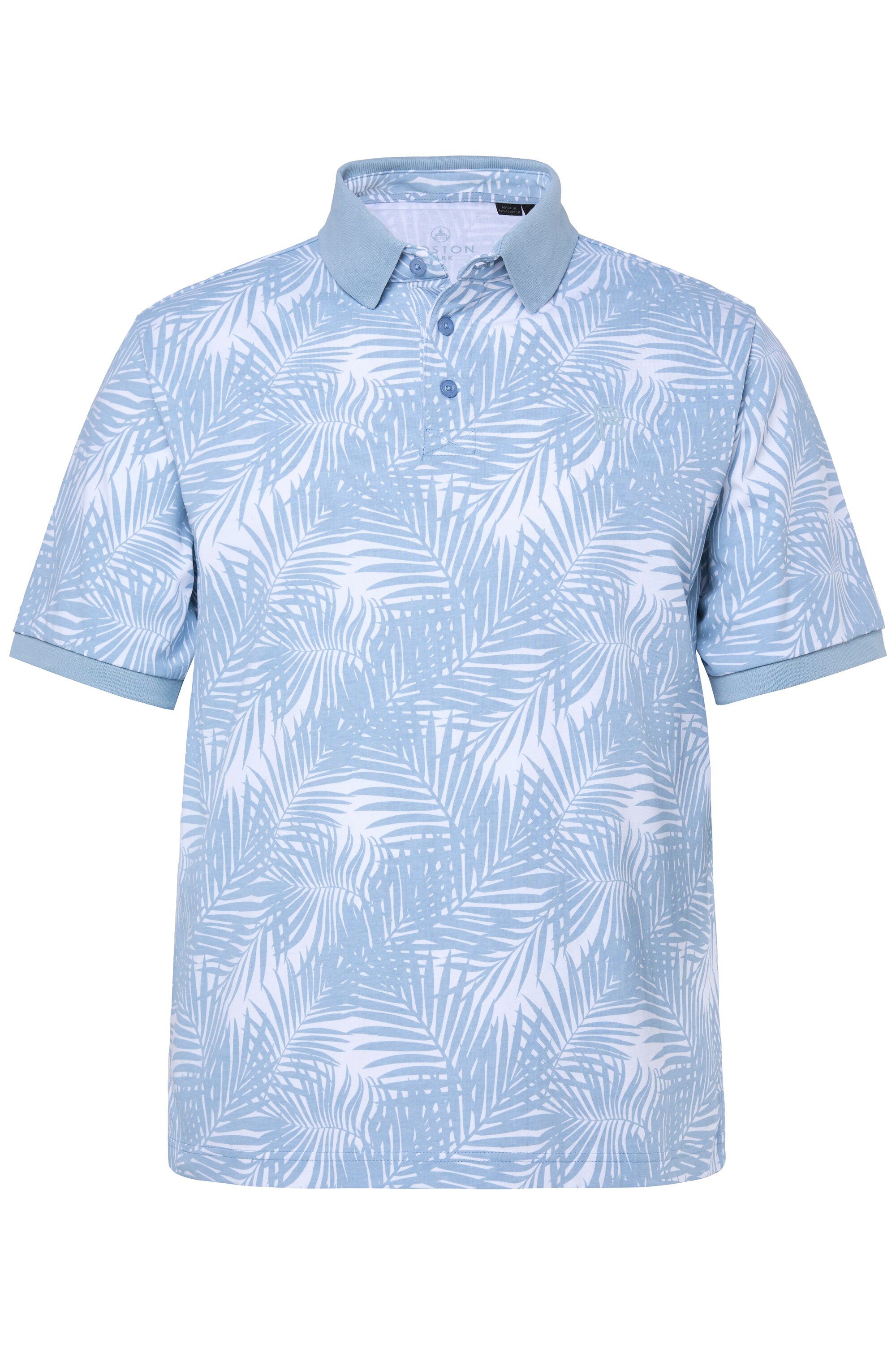 Boston Park Poloshirt Poloshirt Brustprint Halbarm