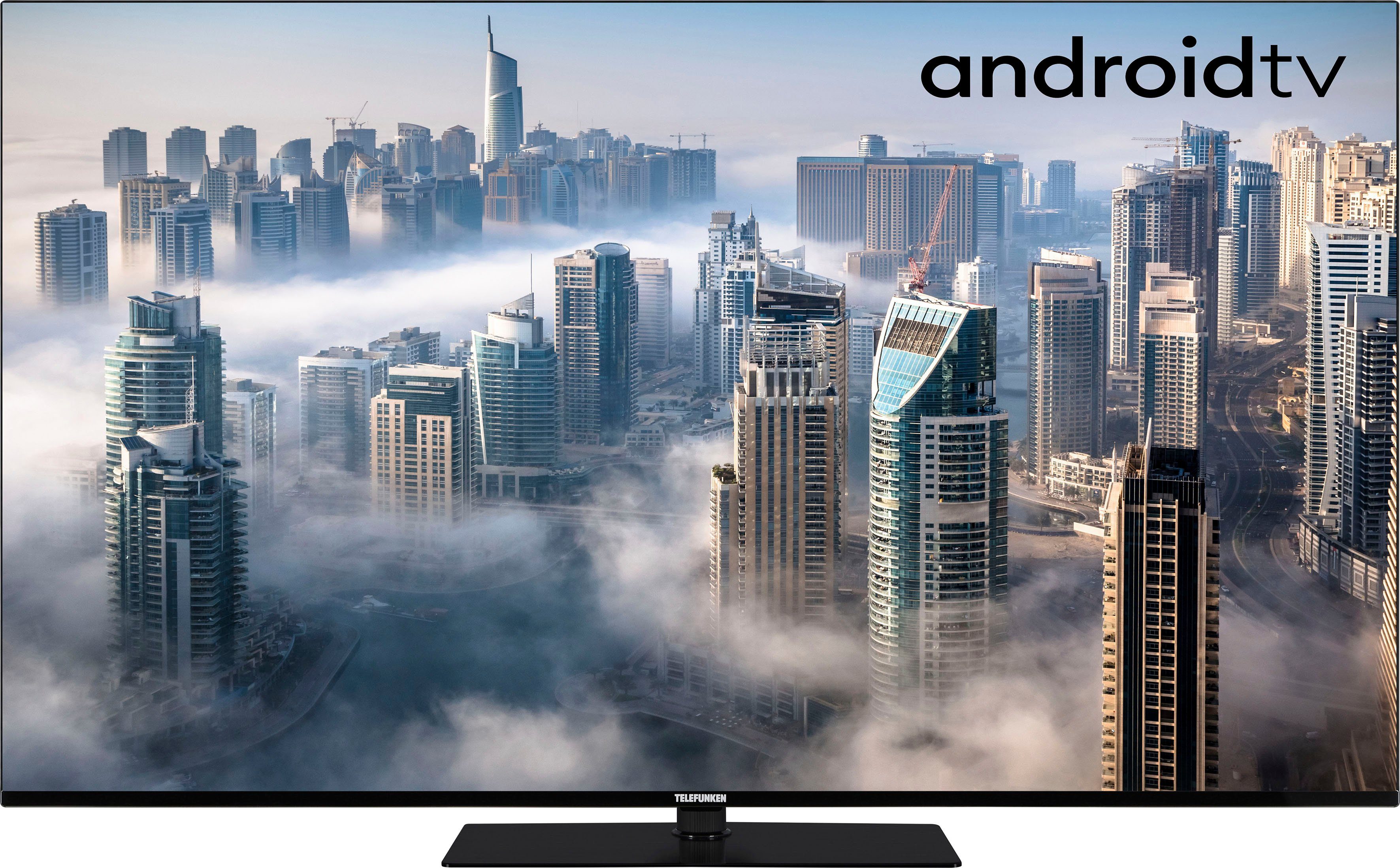 Telefunken D55V950M2CWH LED-Fernseher (139 cm/55 Zoll, 4K Ultra HD, Android  TV, Smart-TV, Dolby