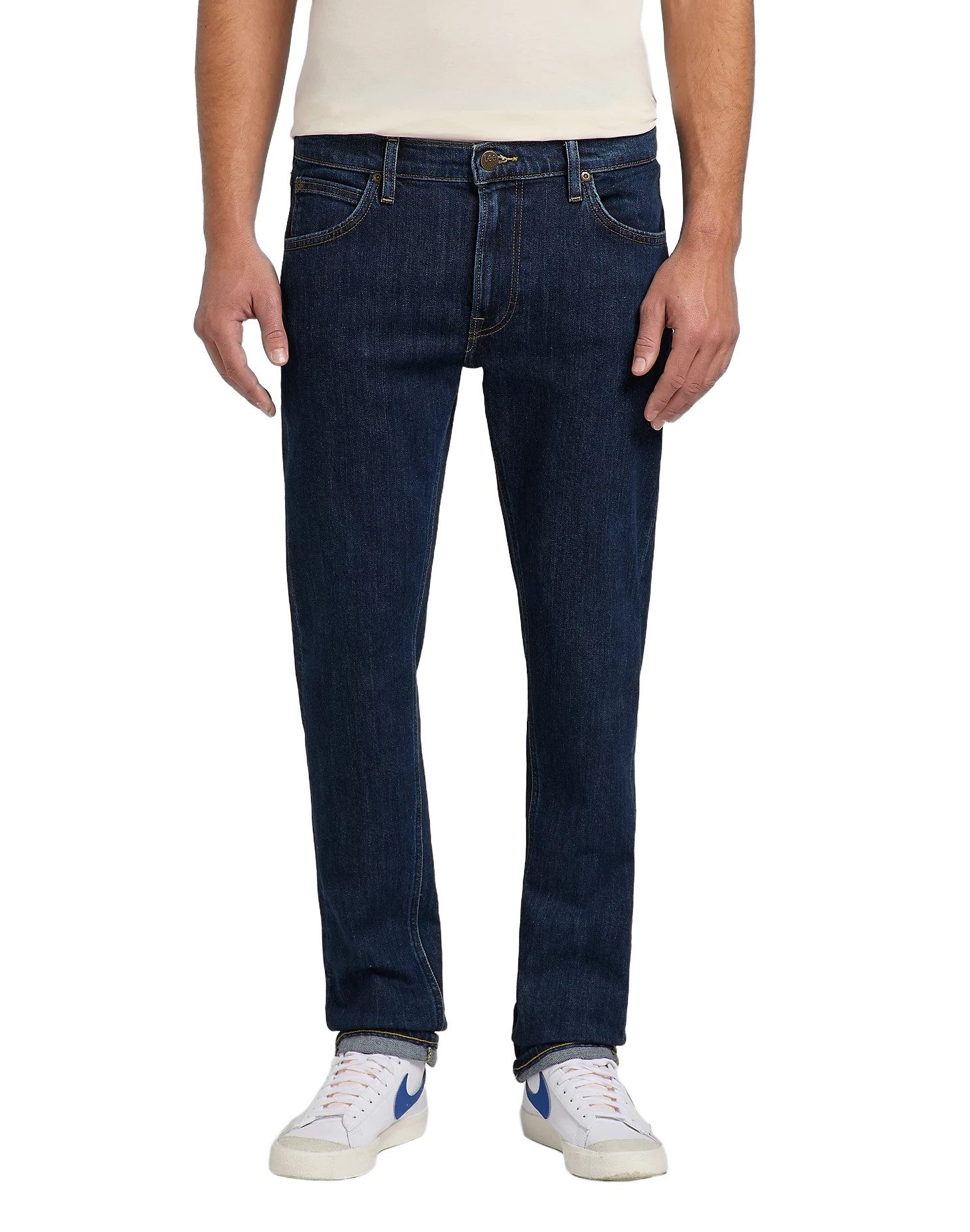 Lee® 5-Pocket-Jeans LEE DAREN ZIP FLY deep dark stone L707PXXD - CRYSTAL CLEAR
