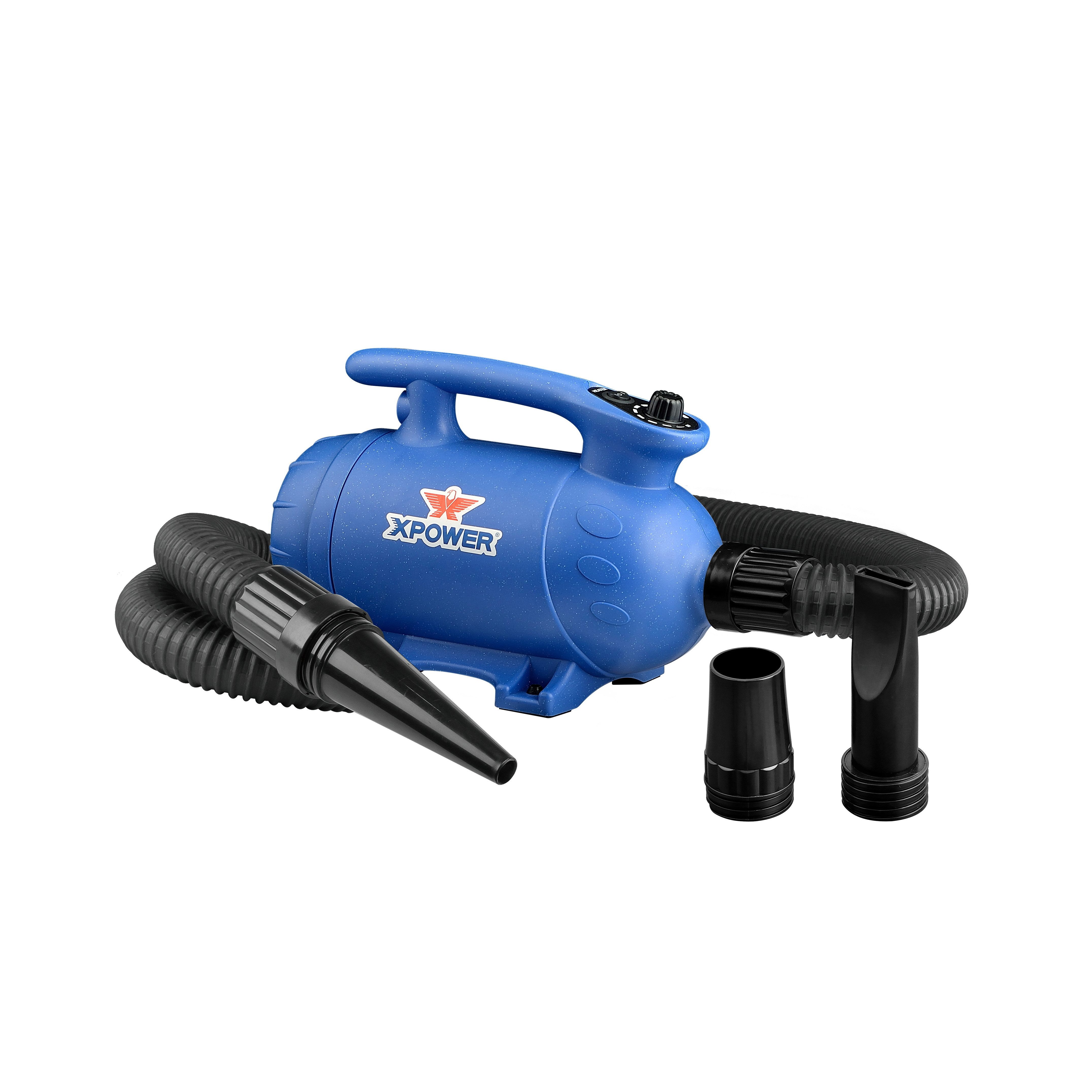 XPOWER Hundeschermaschine Professioneller kommerzieller Hundepflege-Trockner für Haustiere, Professional Dog Grooming Force Air Pet Dryer, 3 Fuß langes Stromkabel, konzipiert als umwickelbares Geschirr