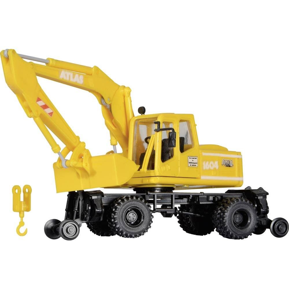 Kibri Modelleisenbahn-Straße H0 Atlas Zweiwege Bagger Gleisbau 16312