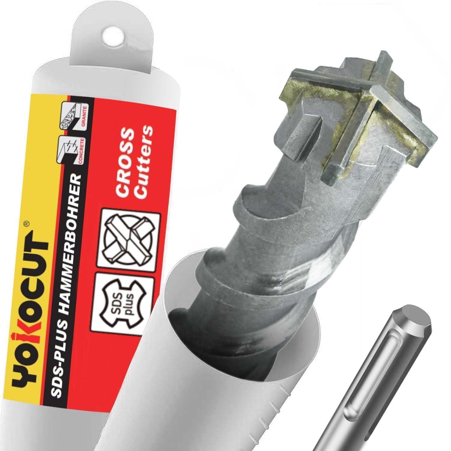 LuxusKollektion Hammerbohrer SDS Plus Hammerbohrer 35x460mm 4X Schneiden
