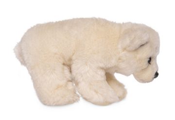 Uni-Toys Kuscheltier Eisbär Junges, stehend - 19 cm (Länge) - Plüsch-Bär - Plüschtier, zu 100 % recyceltes Füllmaterial