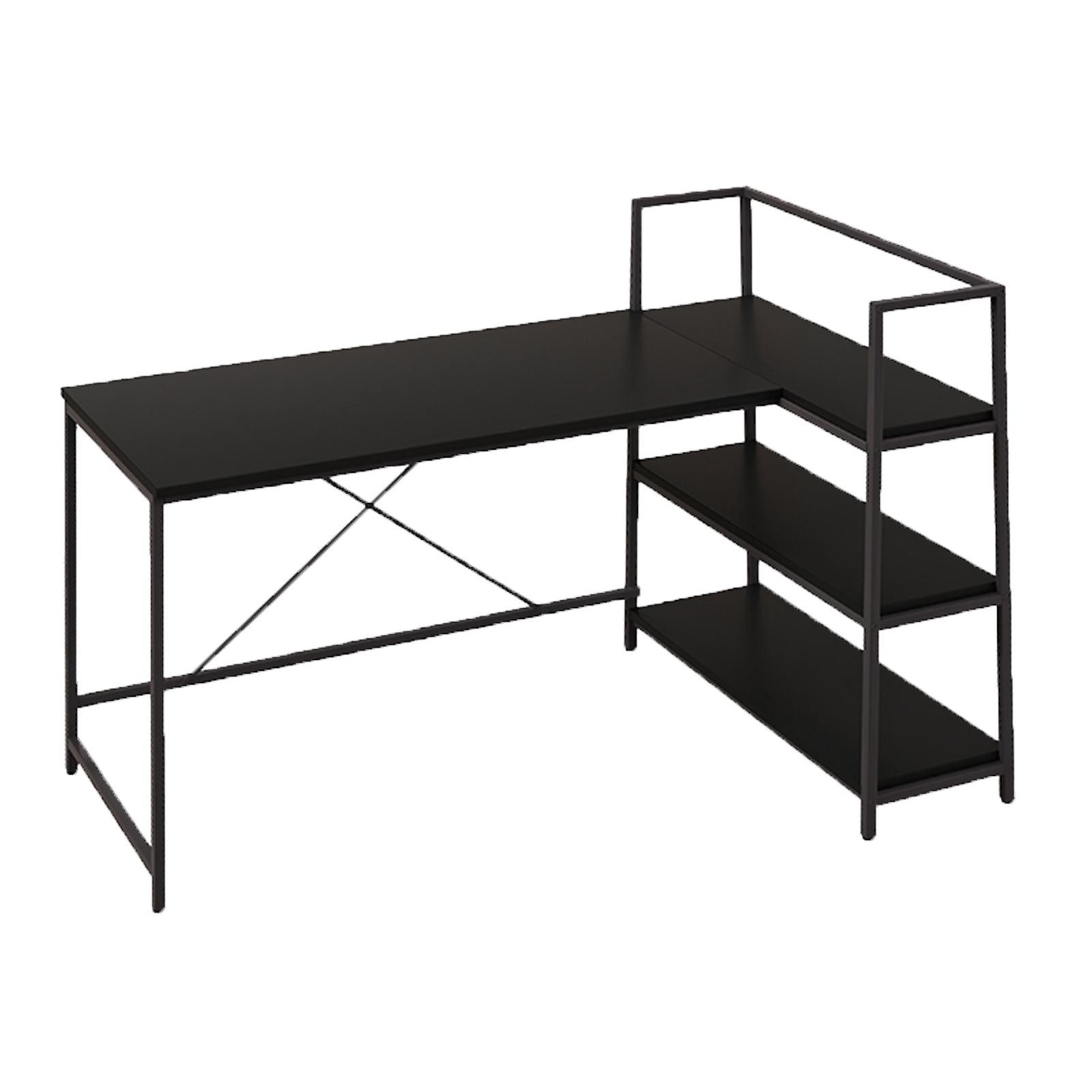 KOMFOTTEU Computertisch L-förmig, Schreibtisch, Arbeitsplatz, 148 x 100 x 9 günstig online kaufen