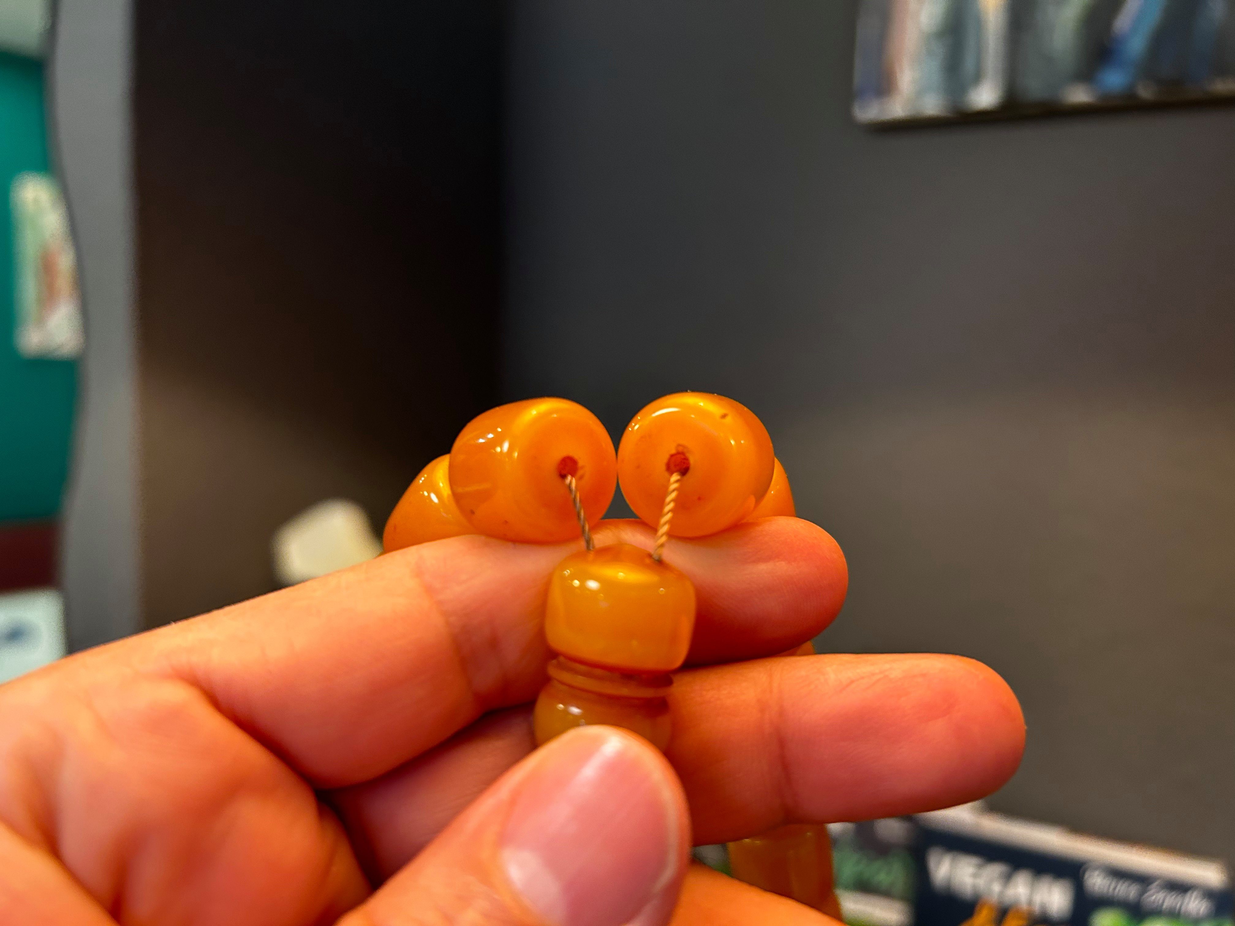 Bakalite Misbaha Amber Prayerbeads Kettenanhänger faturan TesbihBid Gebetskette 33 Tesbih