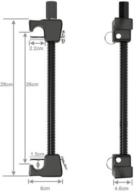 COSTWAY Werkzeugset Federspanner, für KFZ PKW Stossdämpfer