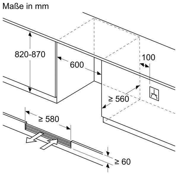 NEFF Getränkekühlschrank KU9213HG0, 81,8 59,8 hoch, breit cm cm