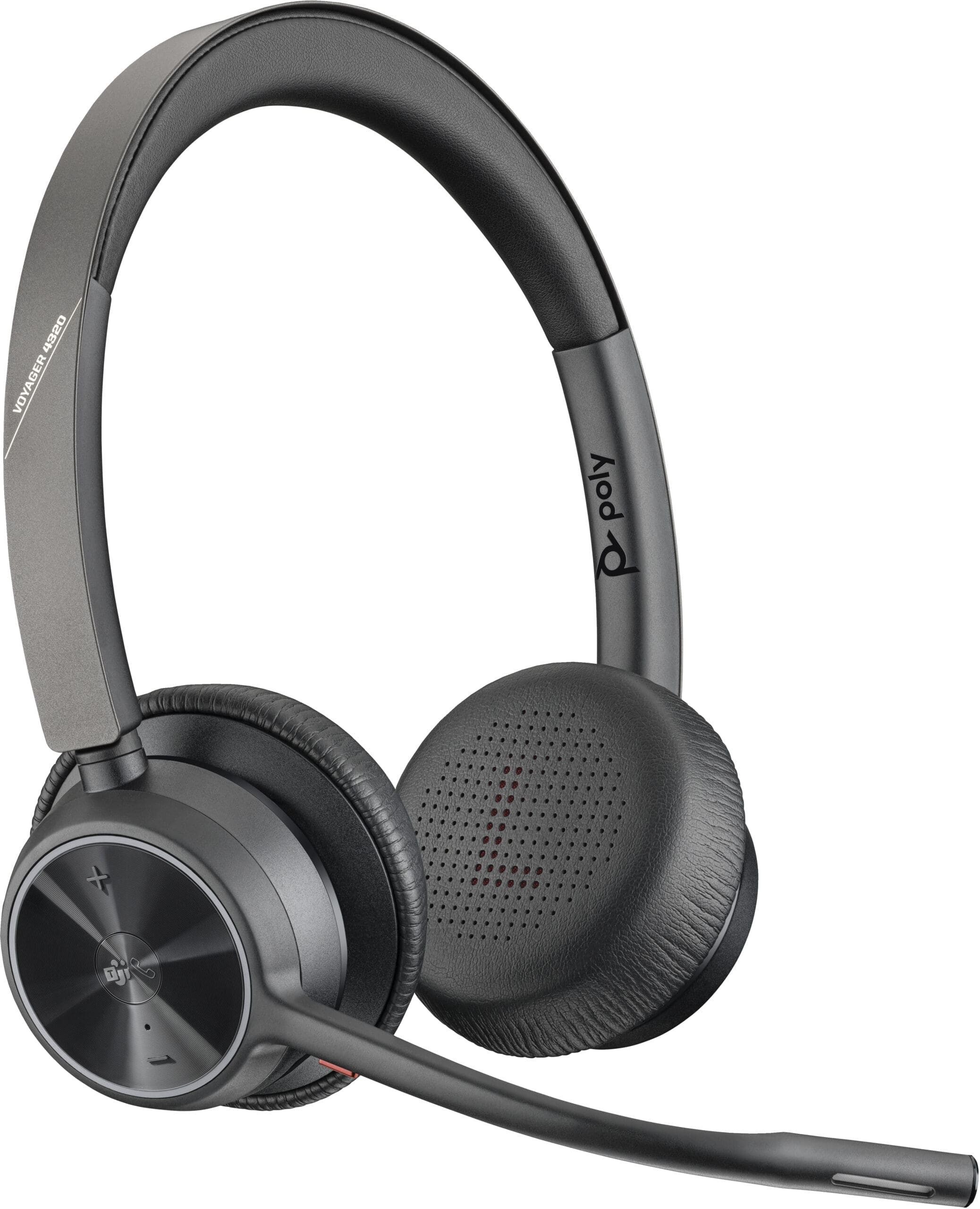 Polycom Poly BT Headset Voyager 4320 UC Stereo USB-C Teams wireless In-Ear-Kopfhörer