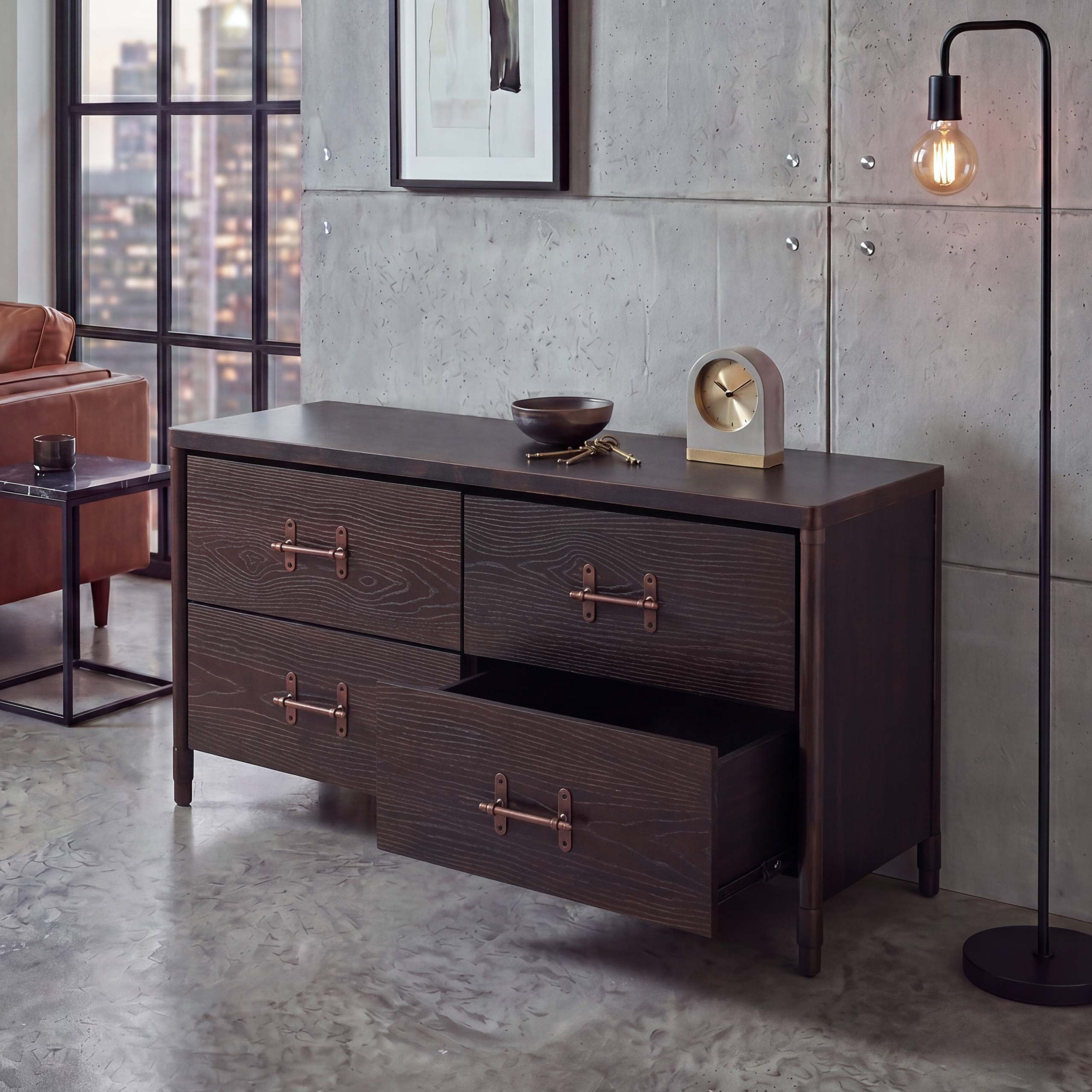 MCW Kommode MCW-Q66, Markantes Design im Industrial- und Loft-Stil