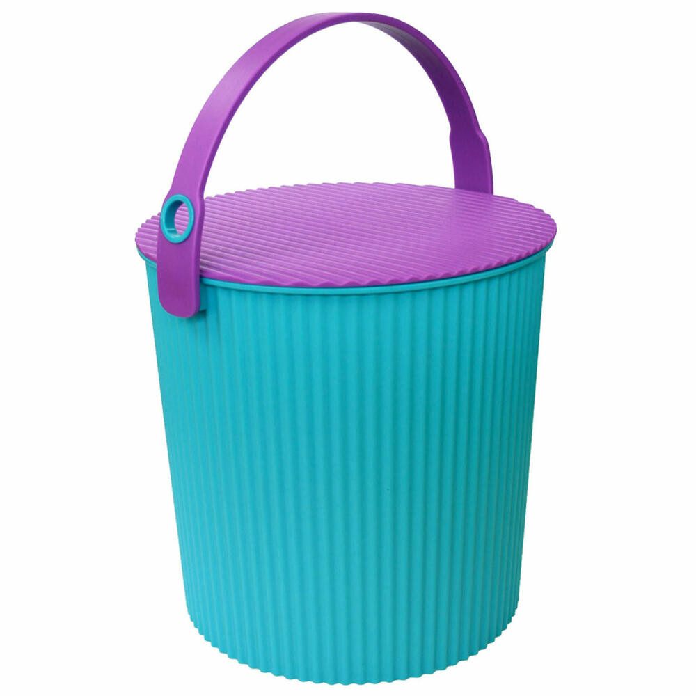 Hachiman Aufbewahrungskorb Omnioutil L, Türkis, blau, 10 L