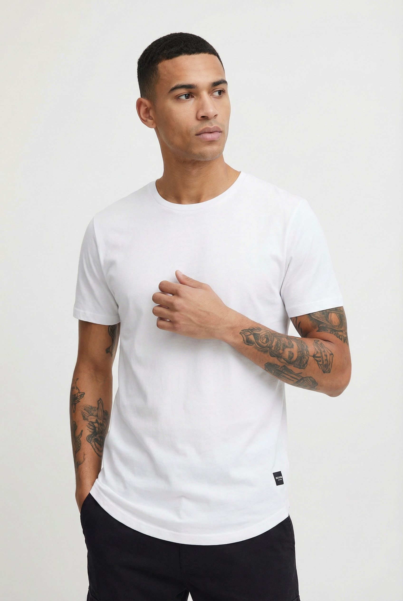 ONLY & SONS T-Shirt ONSMATT LONGY SS TEE 5-PACK (Packung, 5-tlg) Baumwolle, relaxed fit