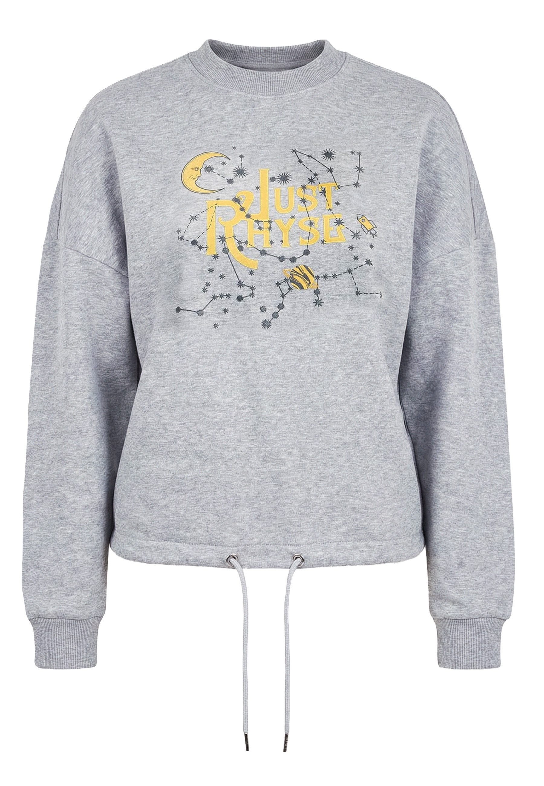 Just Rhyse Sweater Just Rhyse Damen Just Rhyse Stars Crewneck (1-tlg)