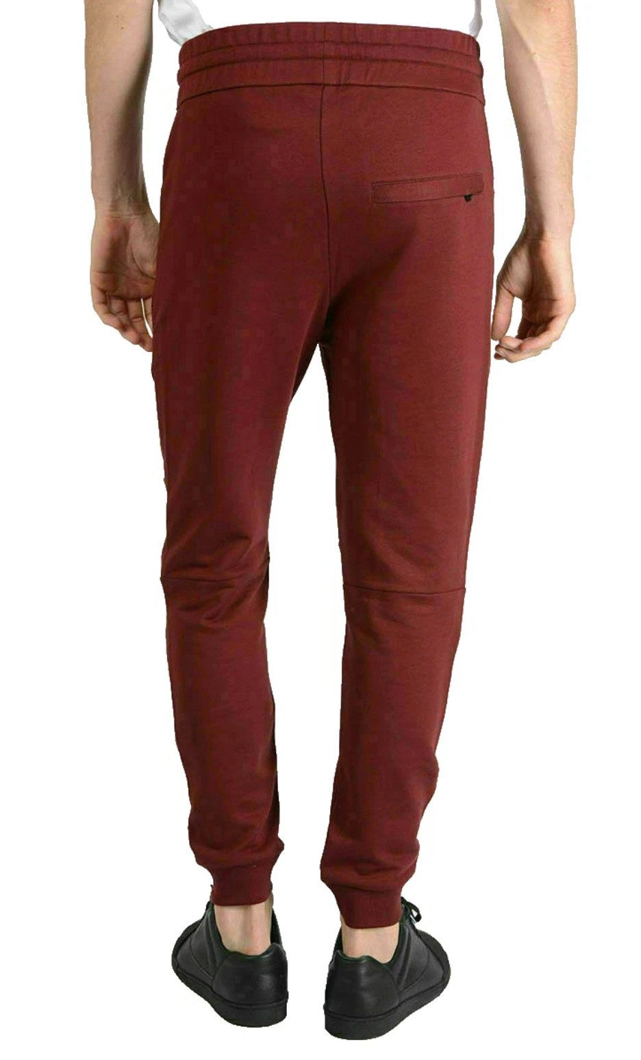 Balmain Paris Jogginghose Pierre Balmain Herren Loungepants Hose mit Biker-Details Zwei seitliche Eingrifftaschen, Reißverschlusstasche HInten